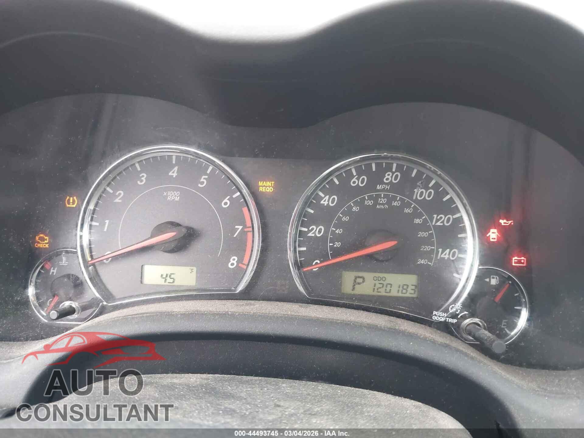 TOYOTA COROLLA 2013 - 2T1BU4EE8DC122772