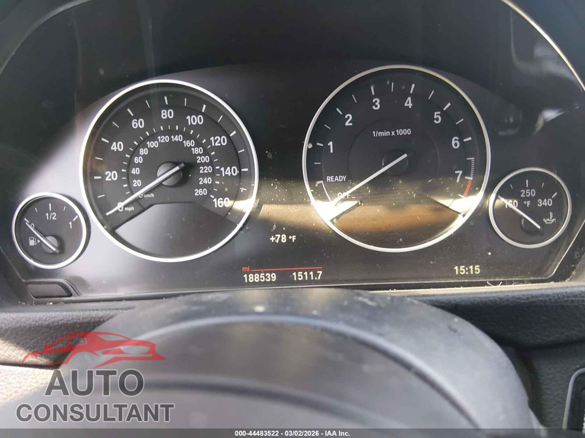BMW 320I 2017 - WBA8E1G31HNU16953
