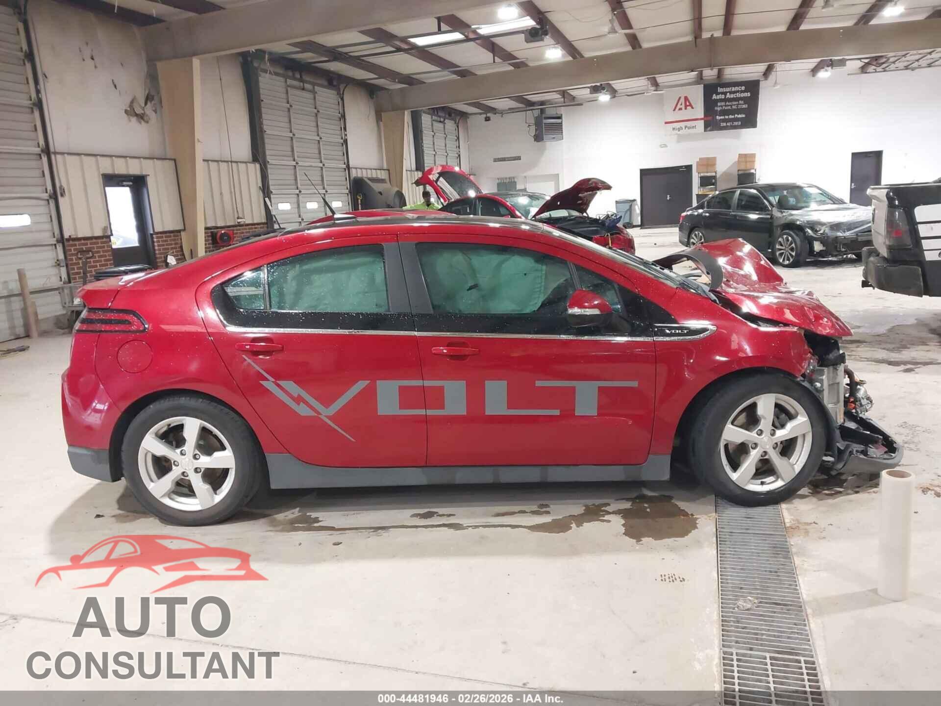 CHEVROLET VOLT 2012 - 1G1RD6E42CU101136