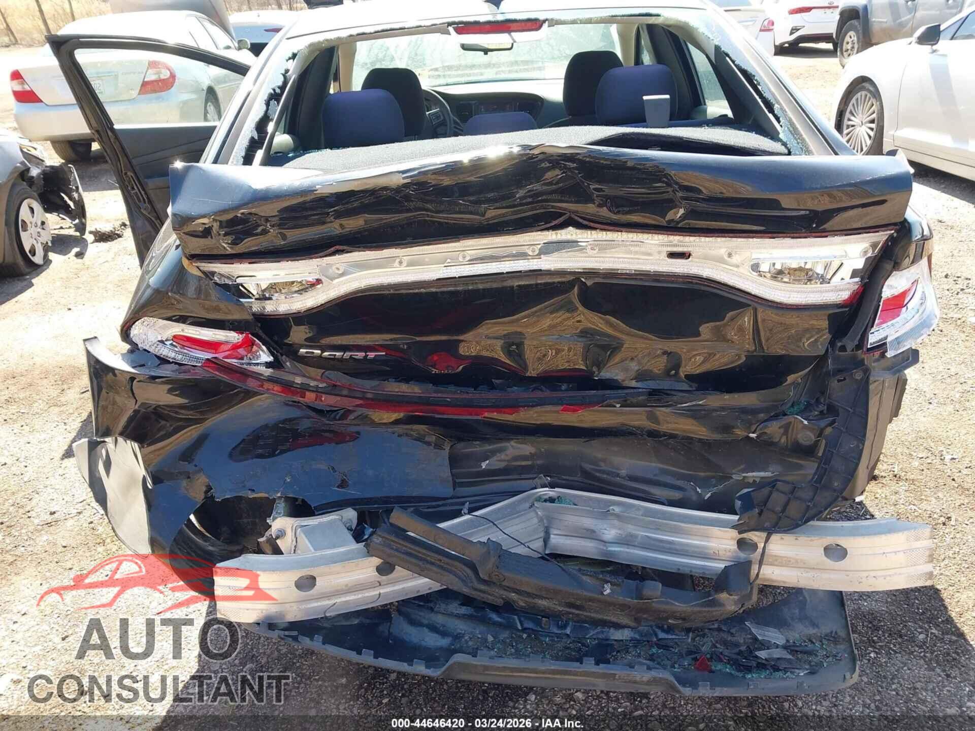 DODGE DART 2015 - 1C3CDFAA6FD433596