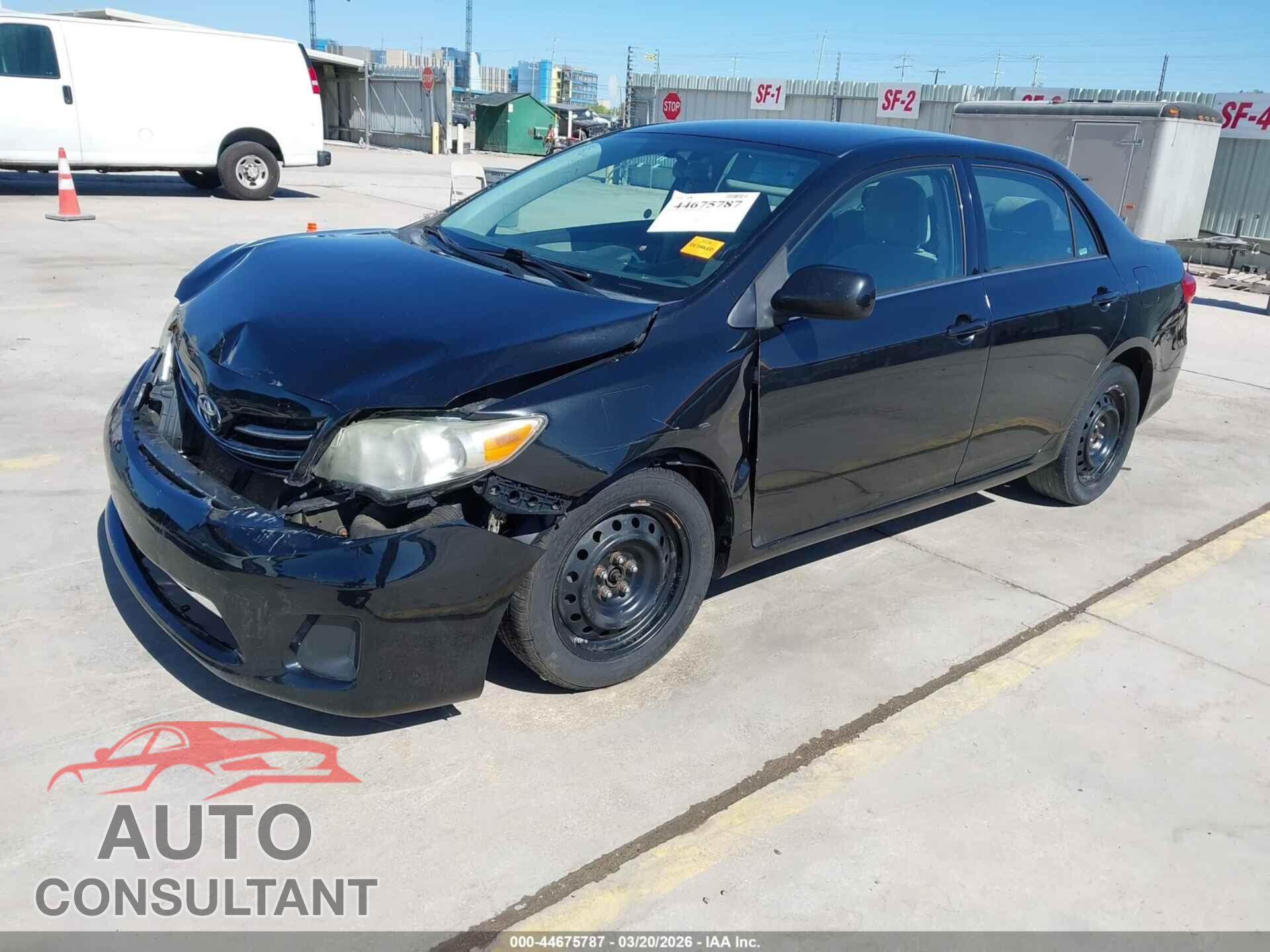 TOYOTA COROLLA 2013 - 5YFBU4EE3DP111226