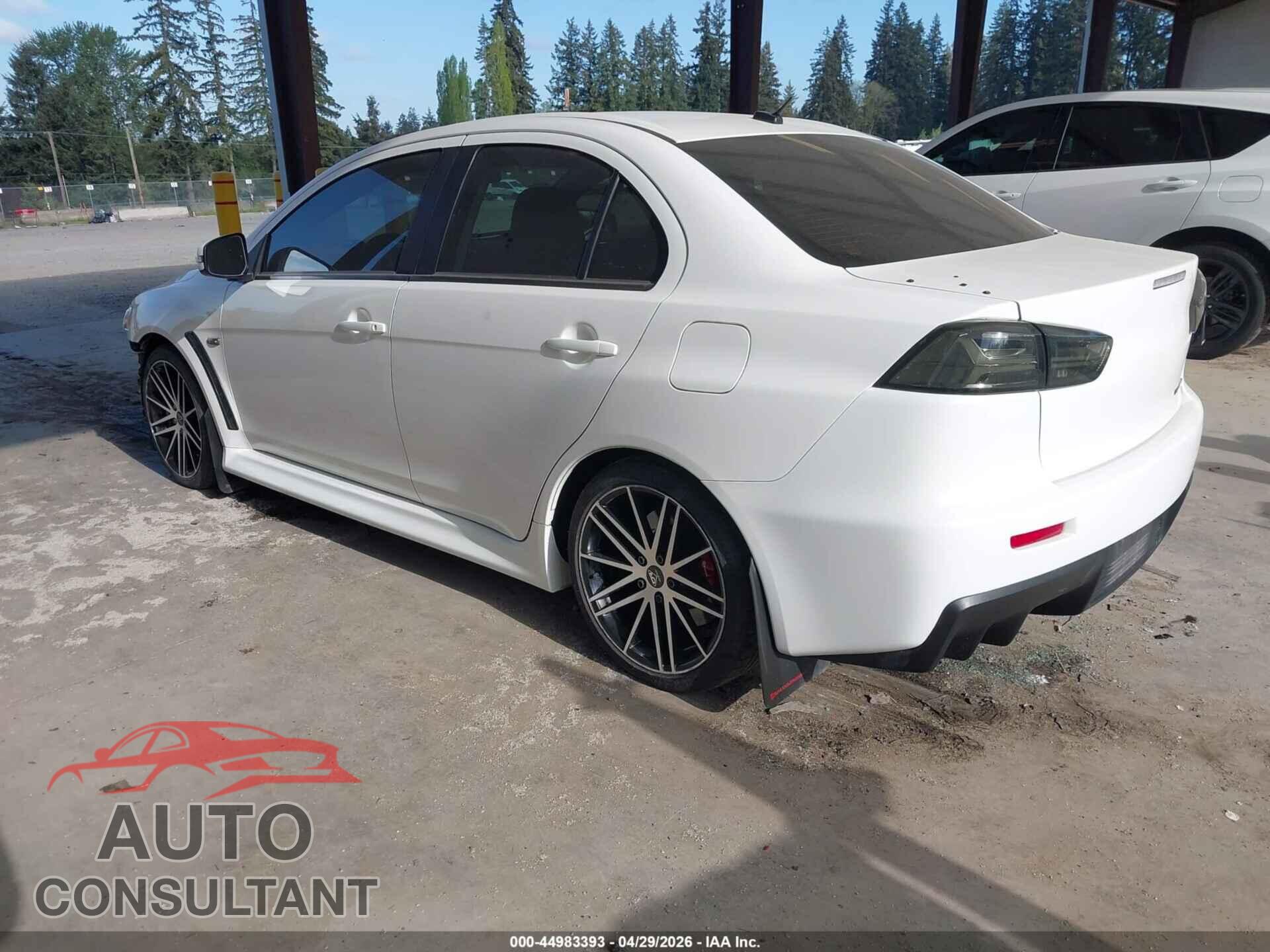 MITSUBISHI LANCER EVOLUTION 2015 - JA32W8FV4FU007946
