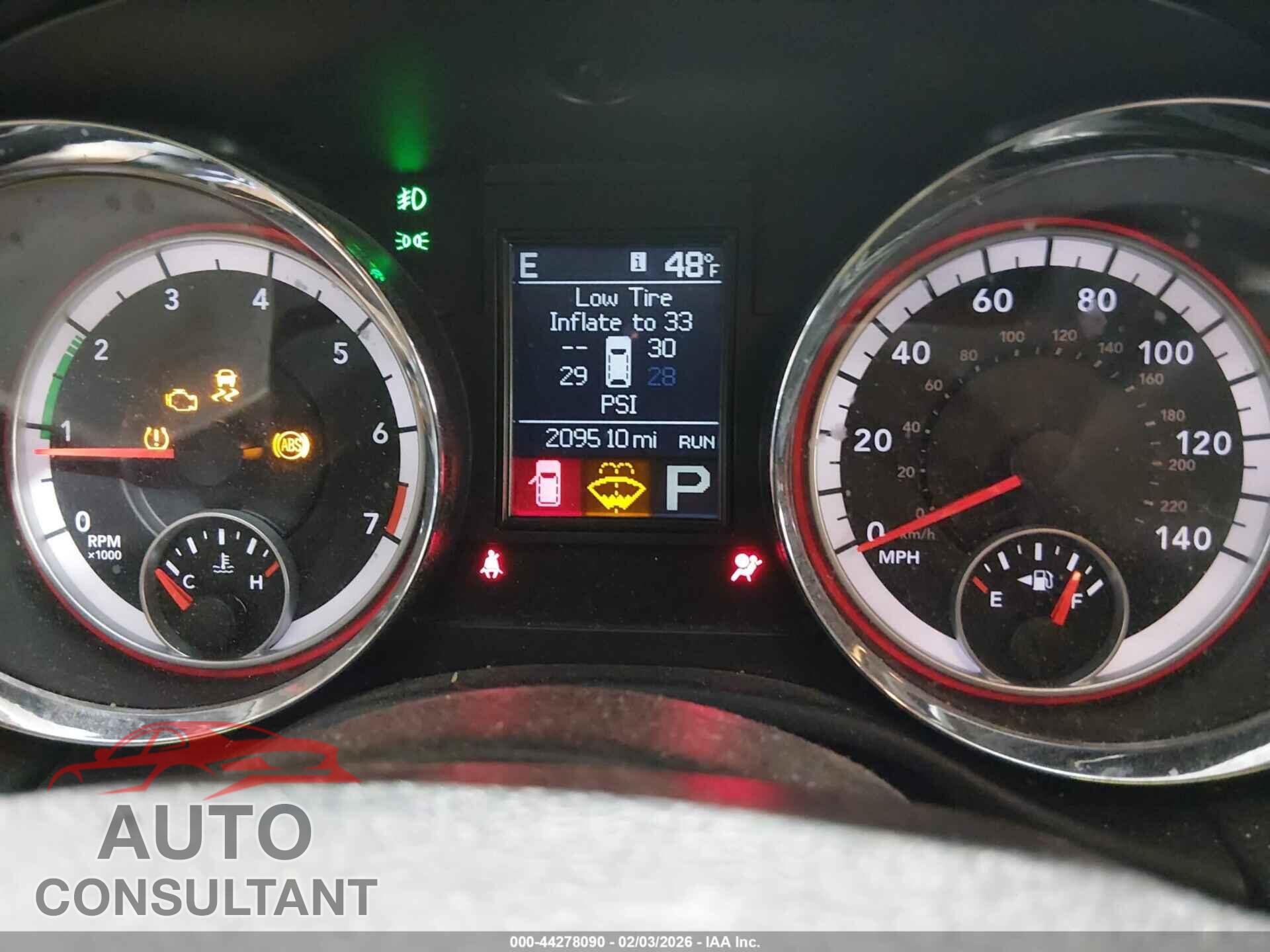 DODGE DURANGO 2013 - 1C4RDJDG2DC700986