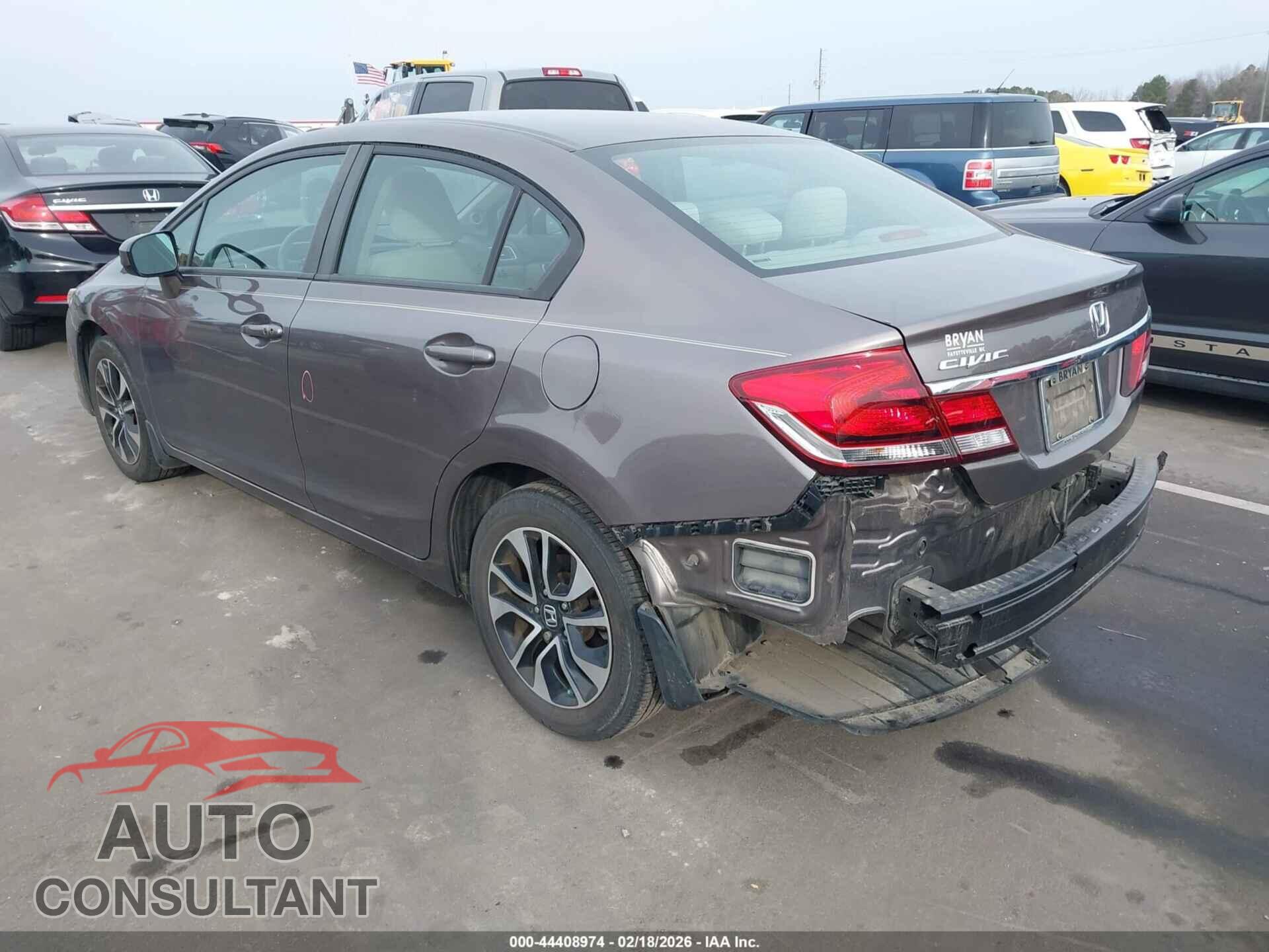 HONDA CIVIC 2014 - 19XFB2F81EE018583