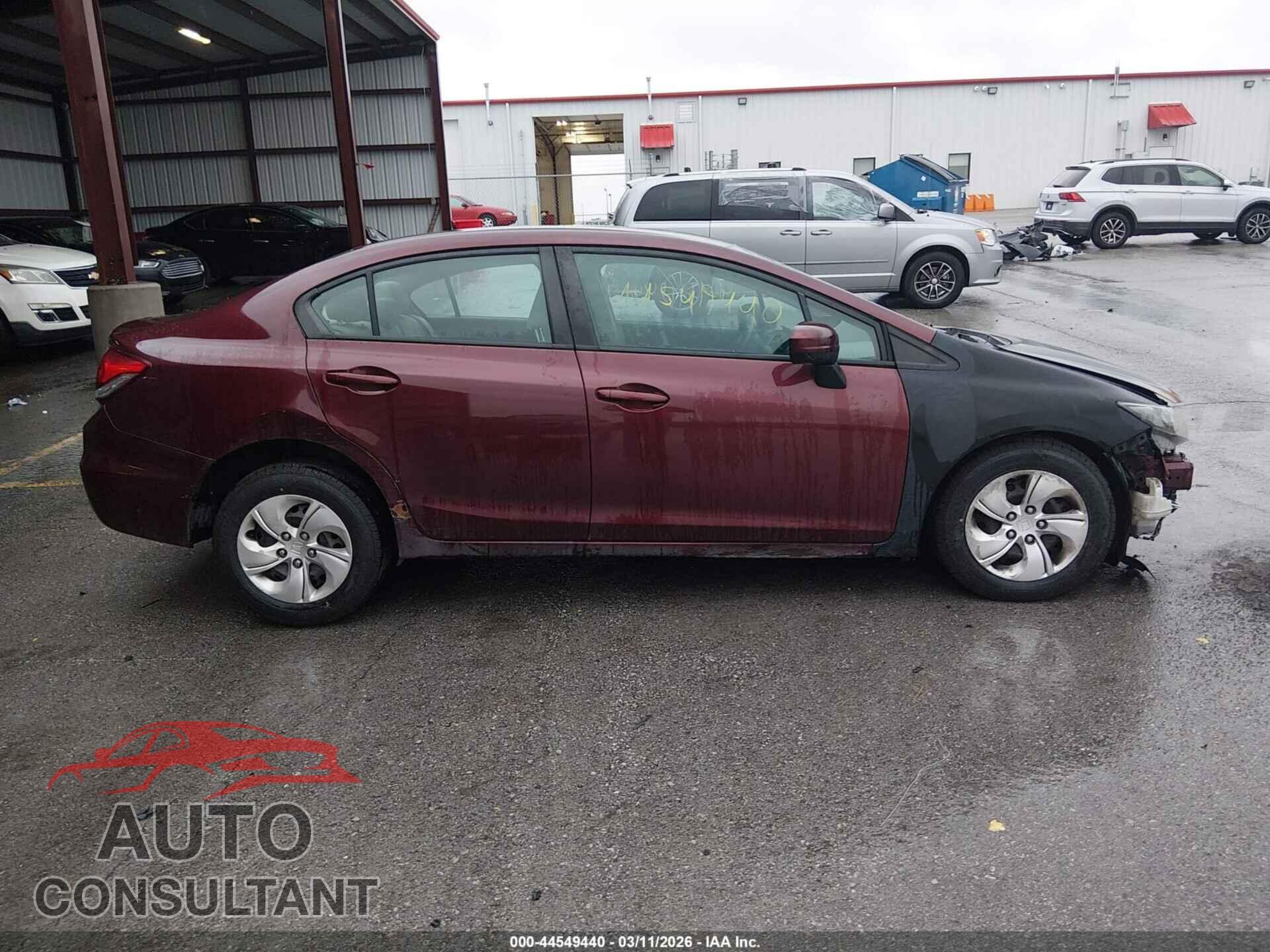 HONDA CIVIC 2014 - 19XFB2F5XEE204578