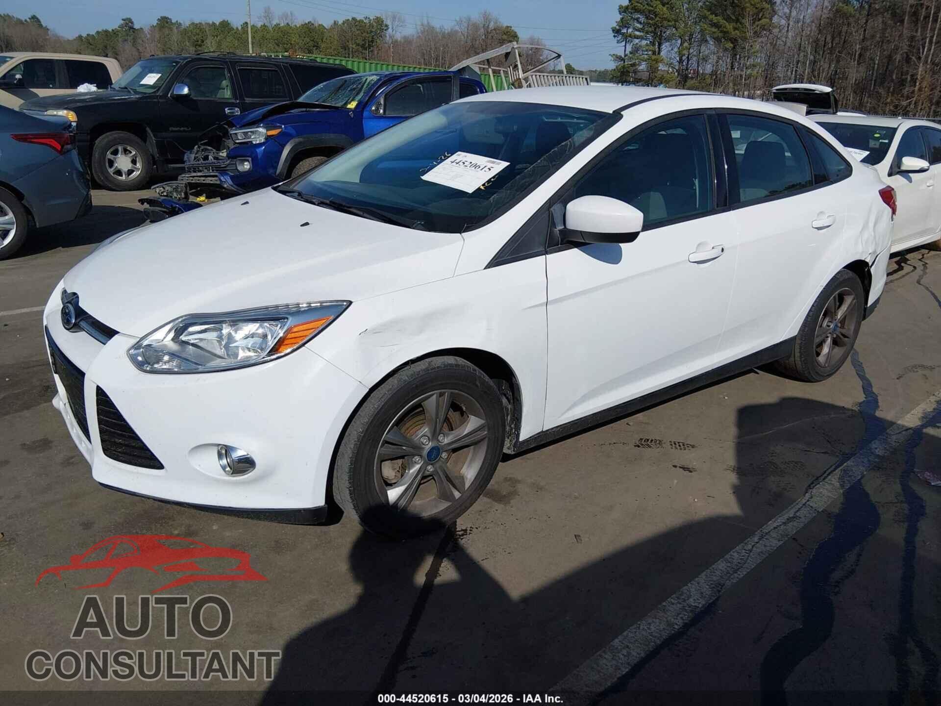 FORD FOCUS 2012 - 1FAHP3F2XCL361821