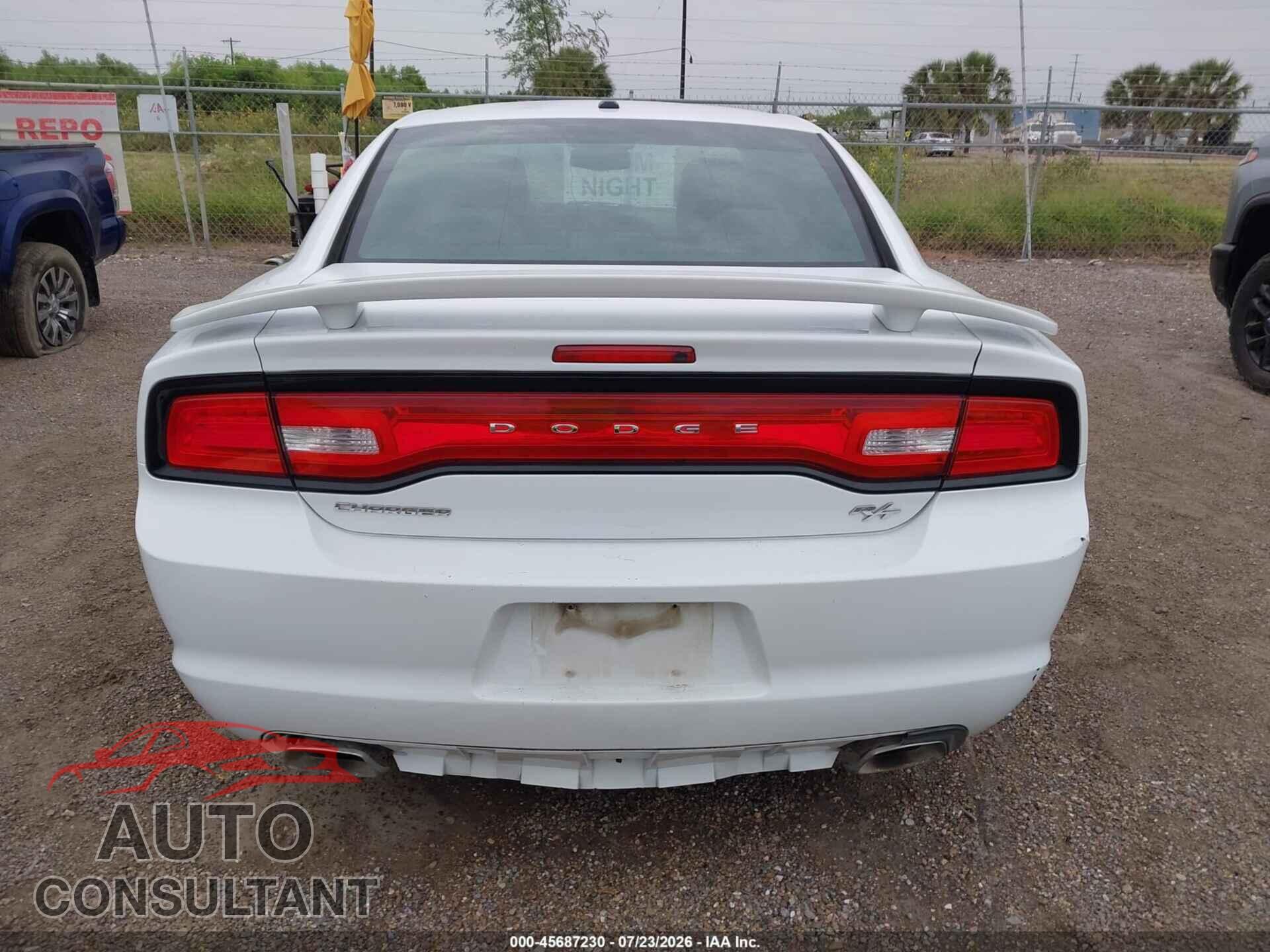 DODGE CHARGER 2012 - 2C3CDXCT2CH232376