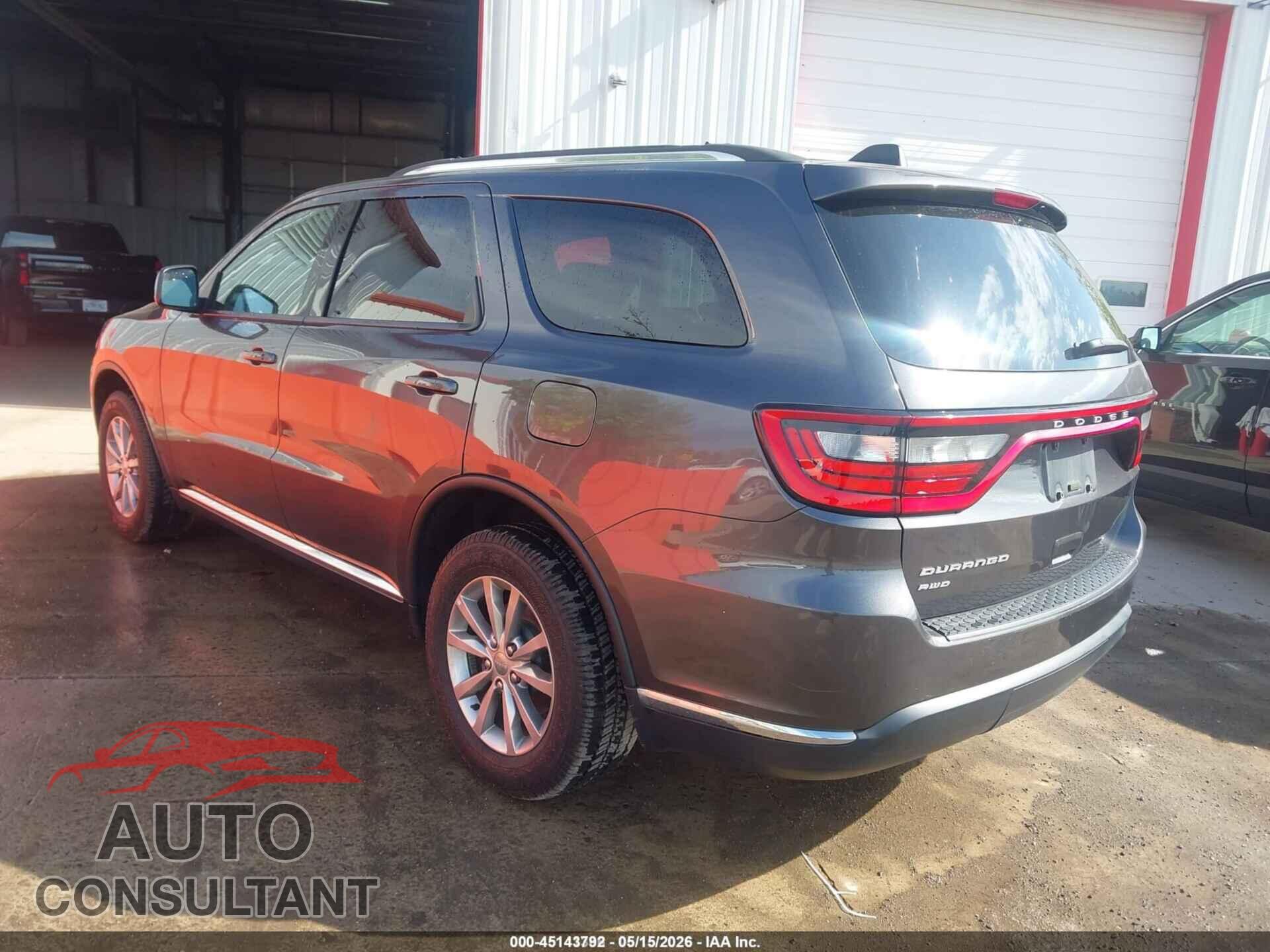DODGE DURANGO 2017 - 1C4RDJAG1HC690817