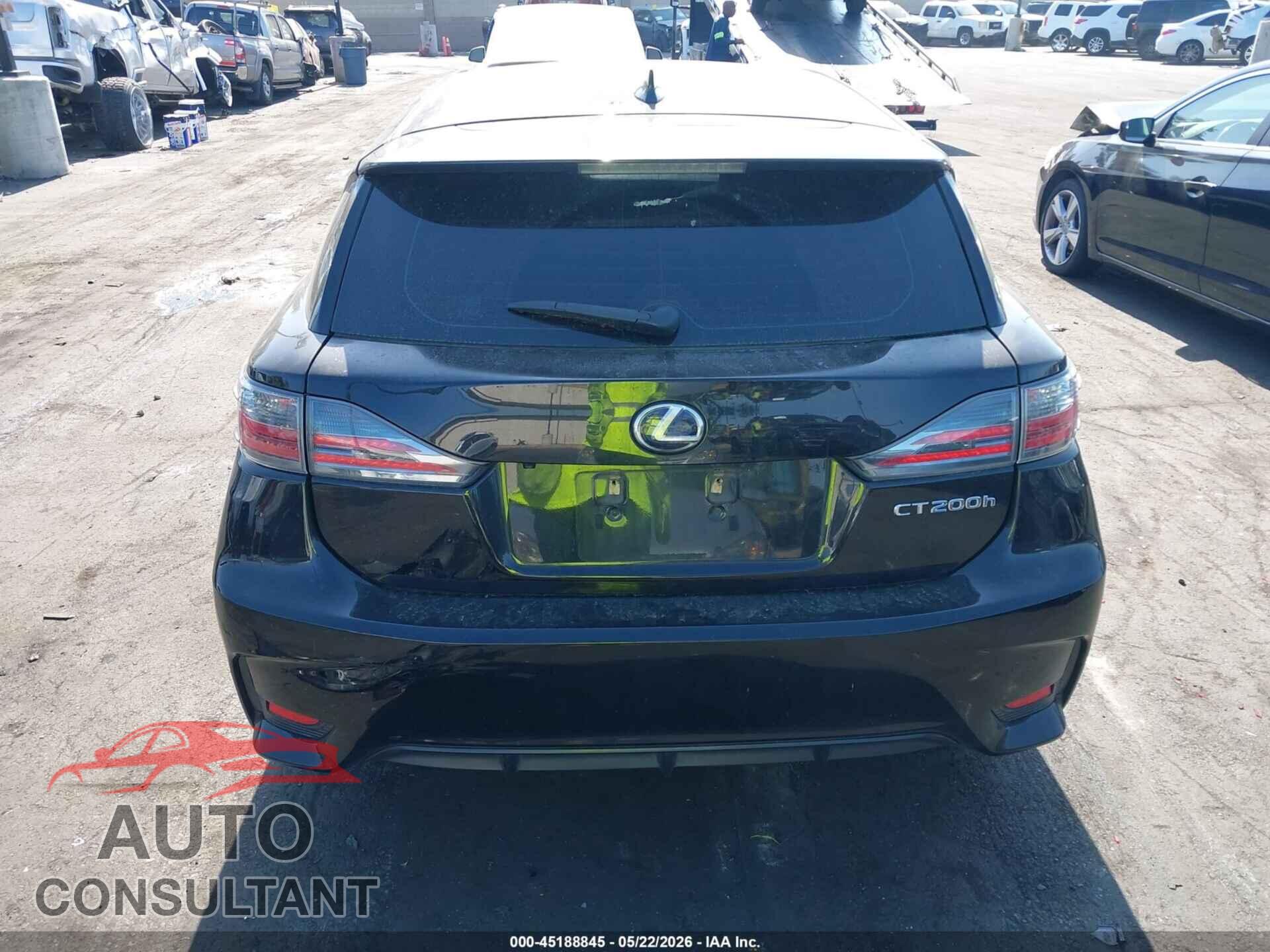 LEXUS CT 200H 2015 - JTHKD5BH1F2249383