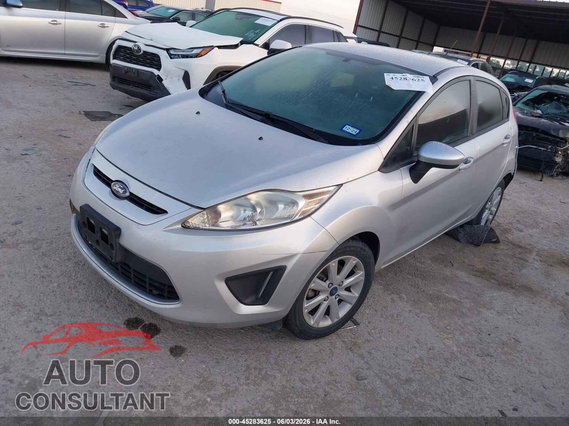 FORD FIESTA 2012 - 3FADP4EJ9CM106928