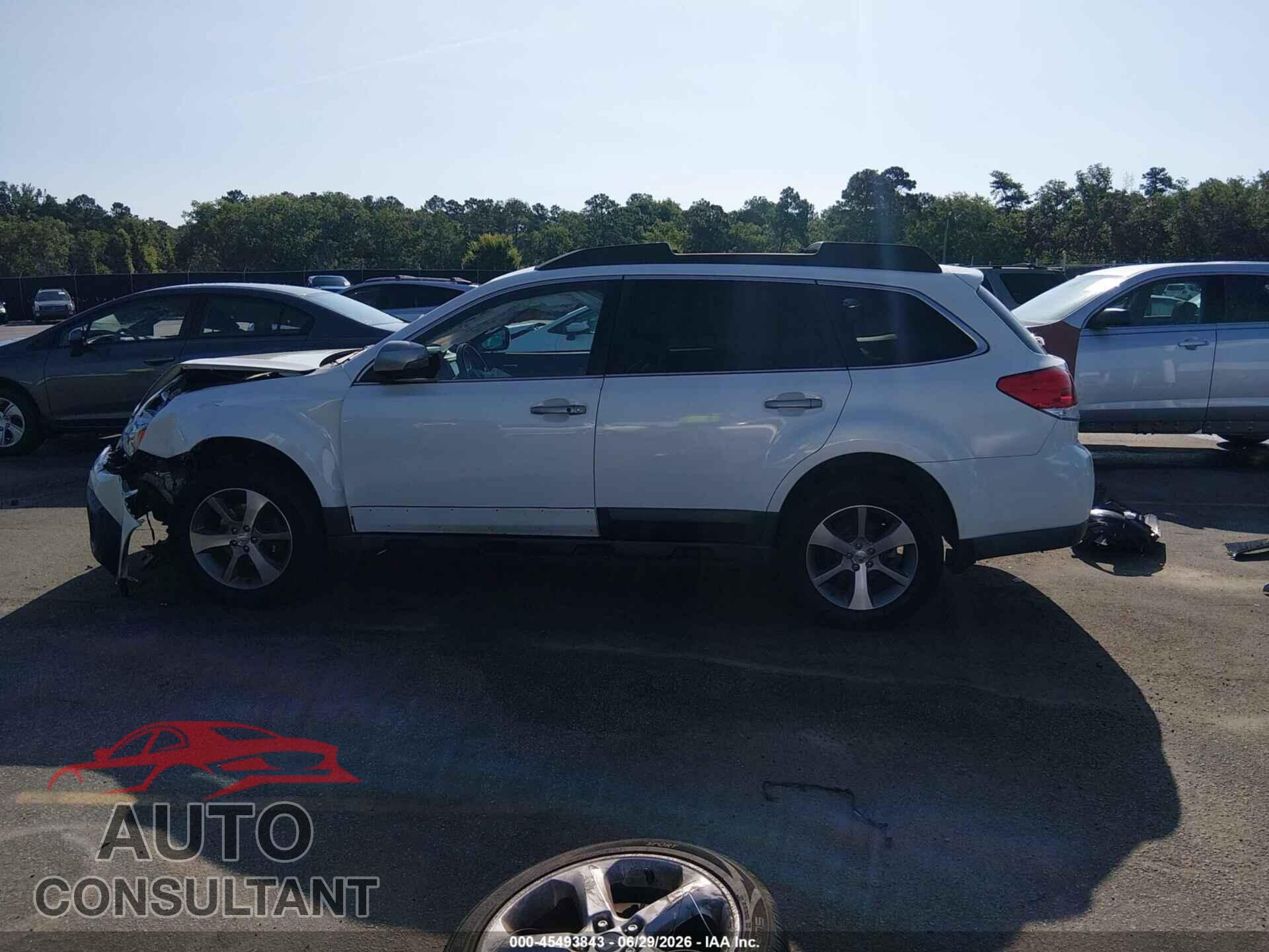 SUBARU OUTBACK 2014 - 4S4BRBPC6E3221209