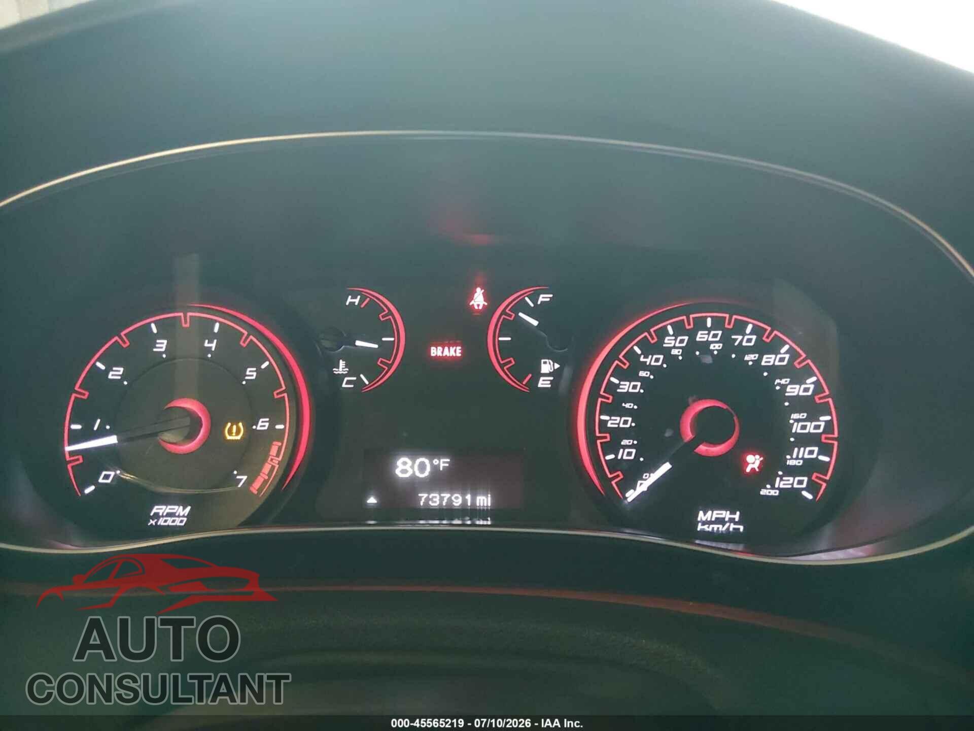 DODGE DART 2015 - 1C3CDFAA7FD299729