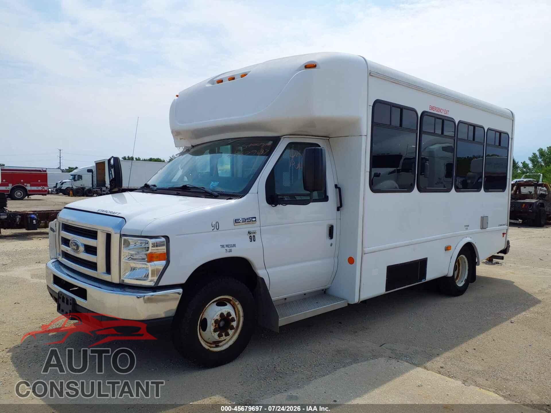FORD E-350 CUTAWAY 2016 - 1FDEE3FL0GDC39590