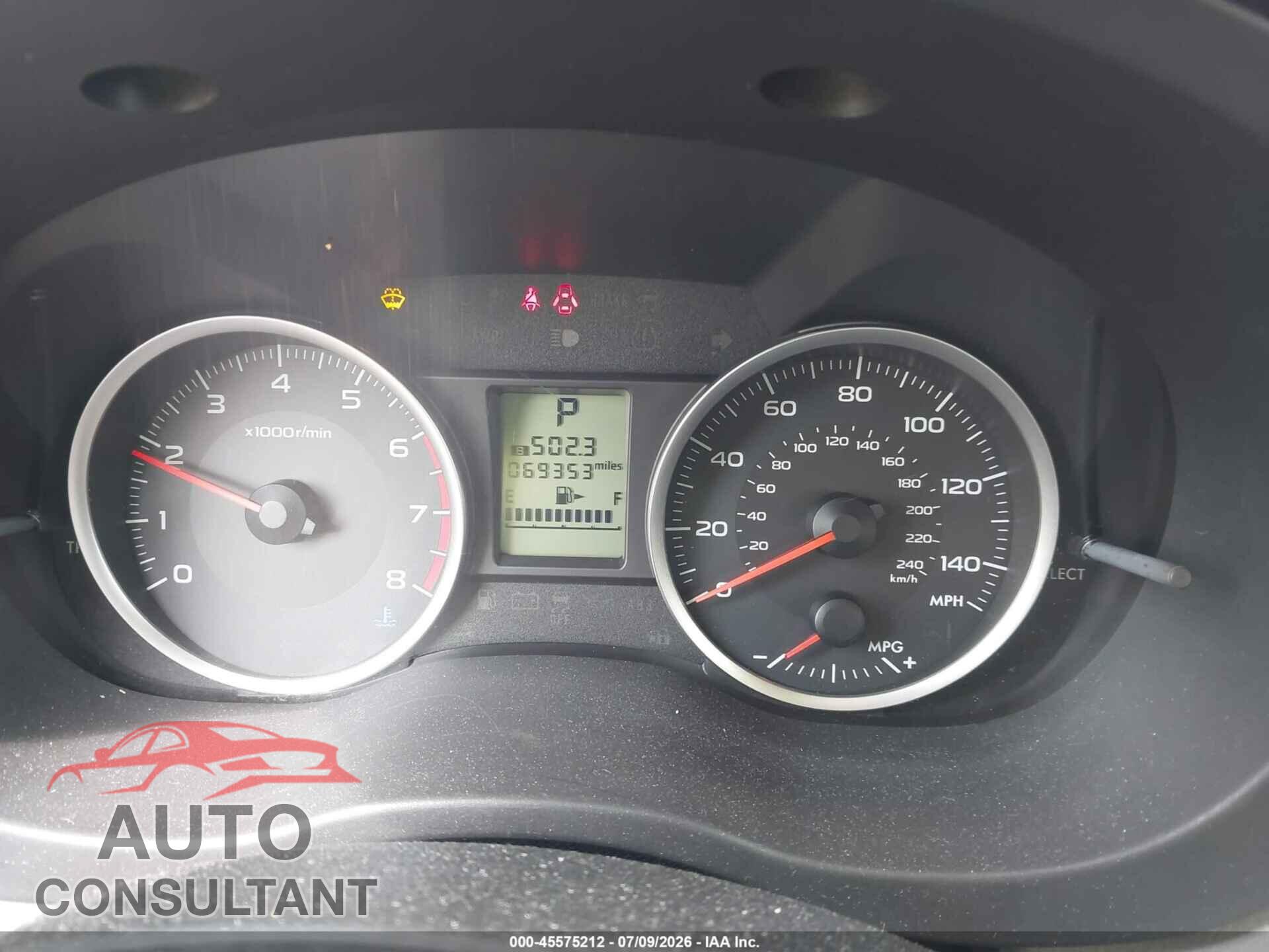 SUBARU FORESTER 2014 - JF2SJAAC5EH547005