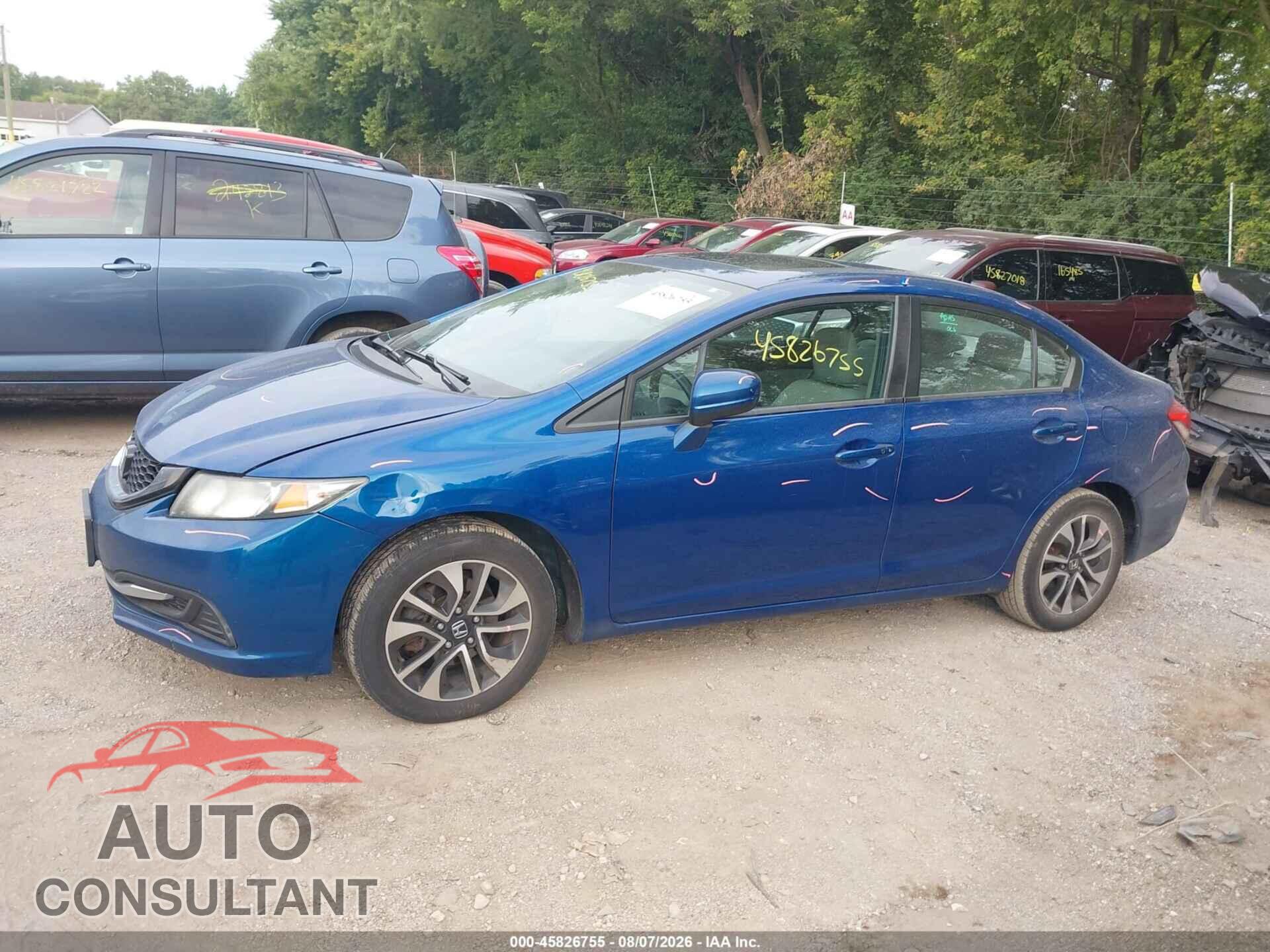 HONDA CIVIC 2014 - 19XFB2F89EE041402
