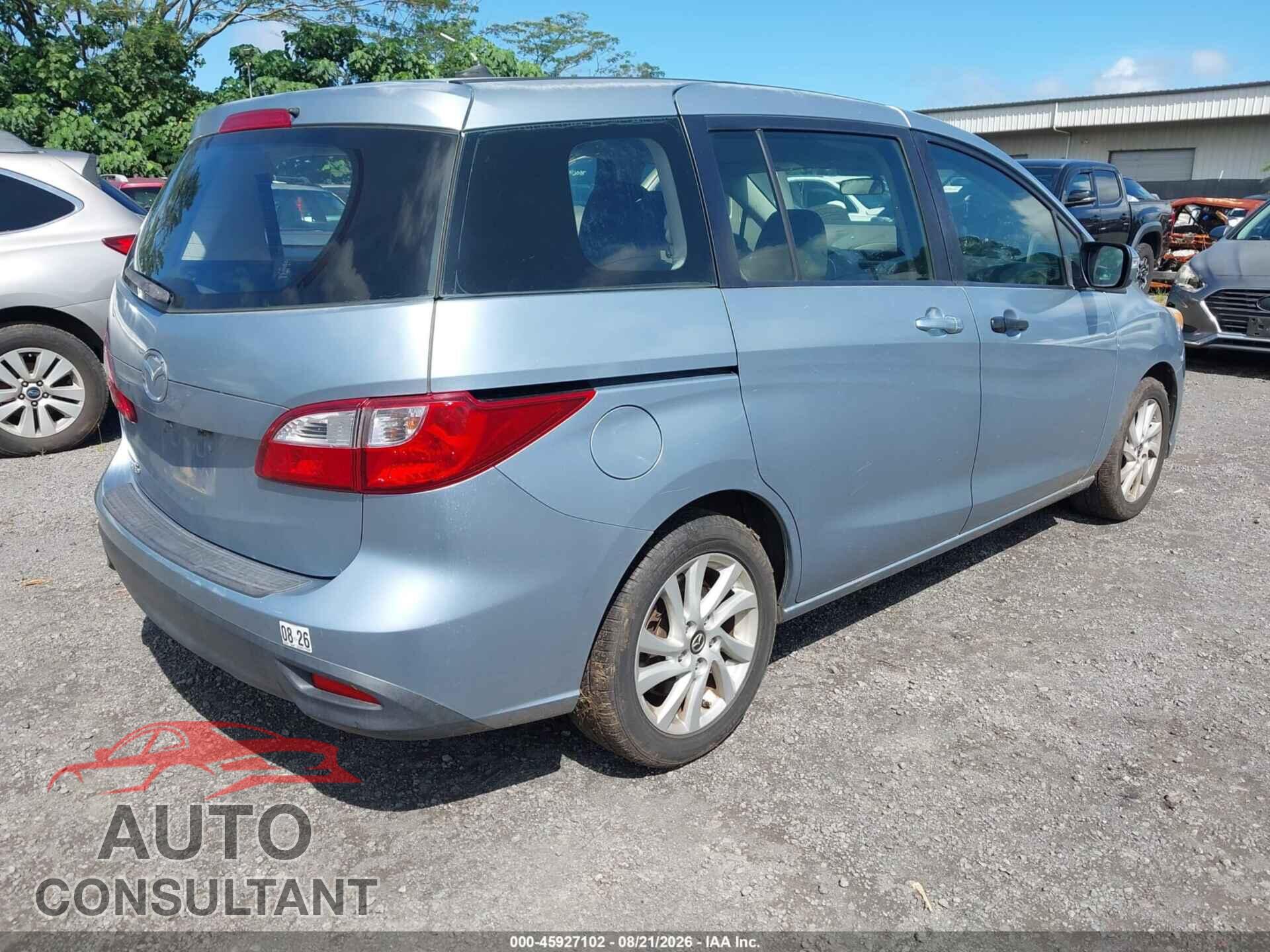 MAZDA MAZDA5 2013 - JM1CW2BL8D0162026
