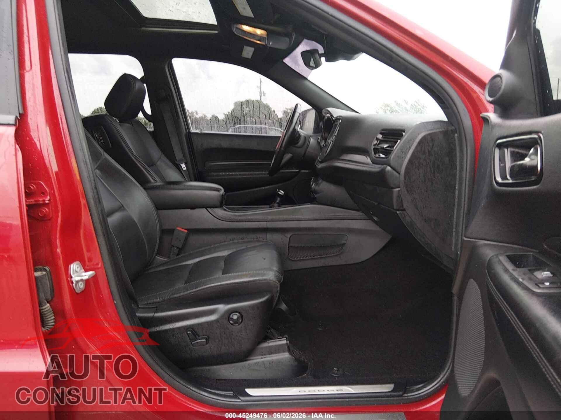 DODGE DURANGO 2021 - 1C4RDJDGXMC572285