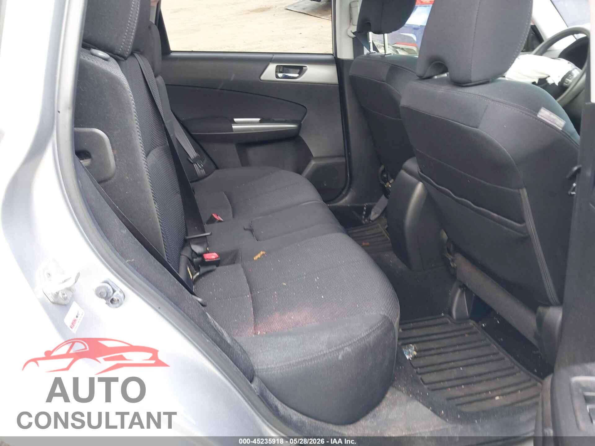 SUBARU FORESTER 2012 - JF2SHADC8CH409608
