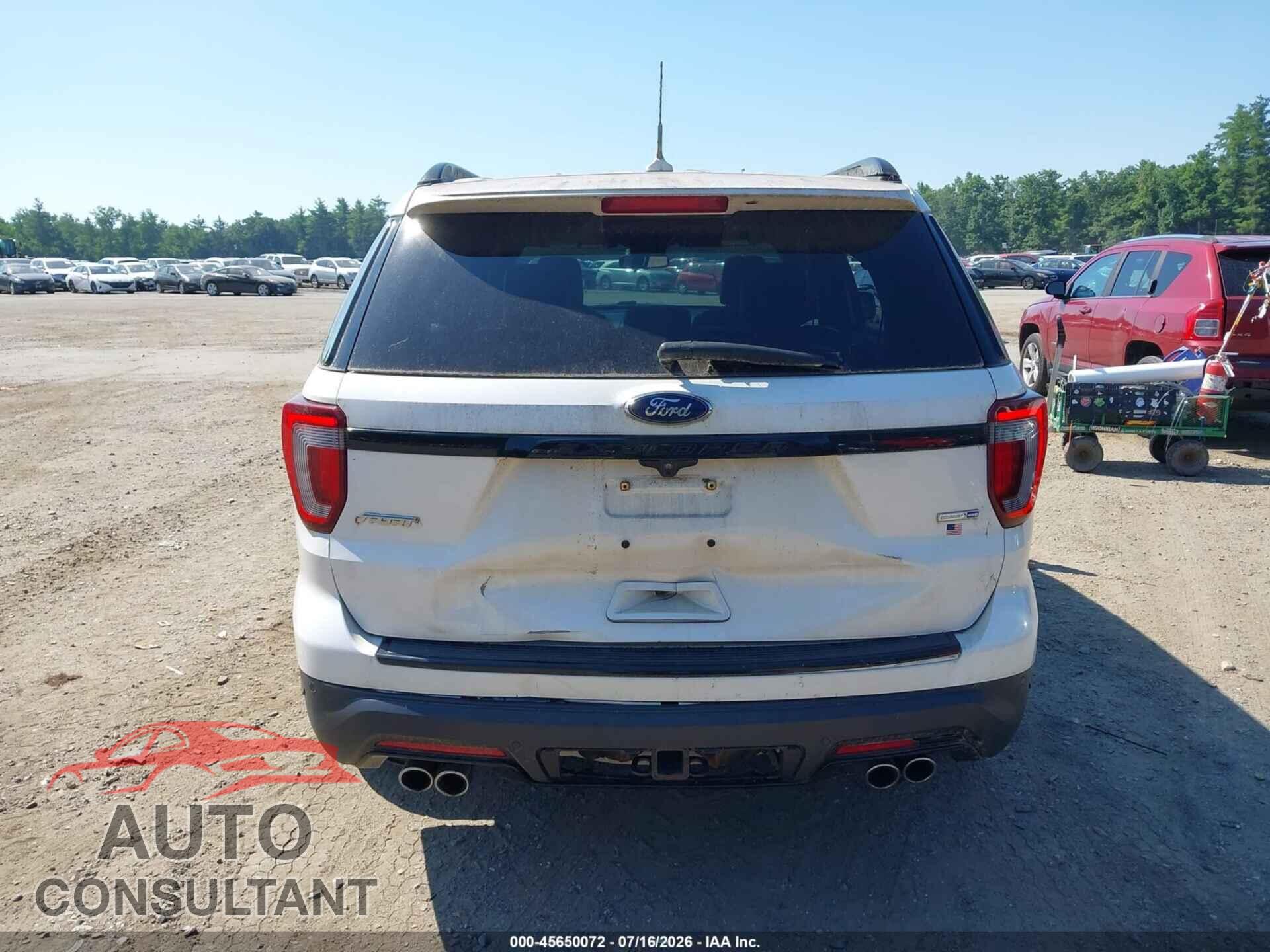 FORD EXPLORER 2018 - 1FM5K8GTXJGB01596