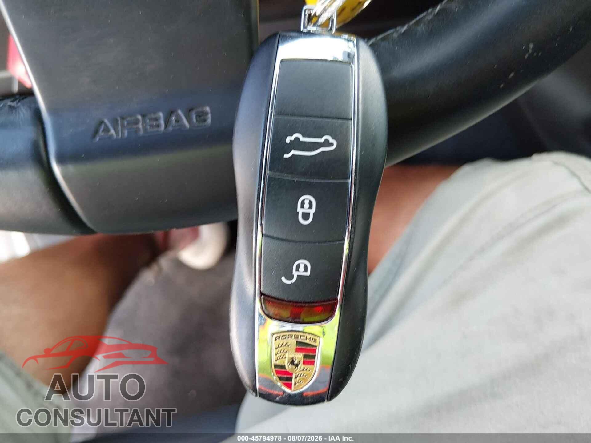 PORSCHE CAYENNE 2012 - WP1AB2A27CLA45819