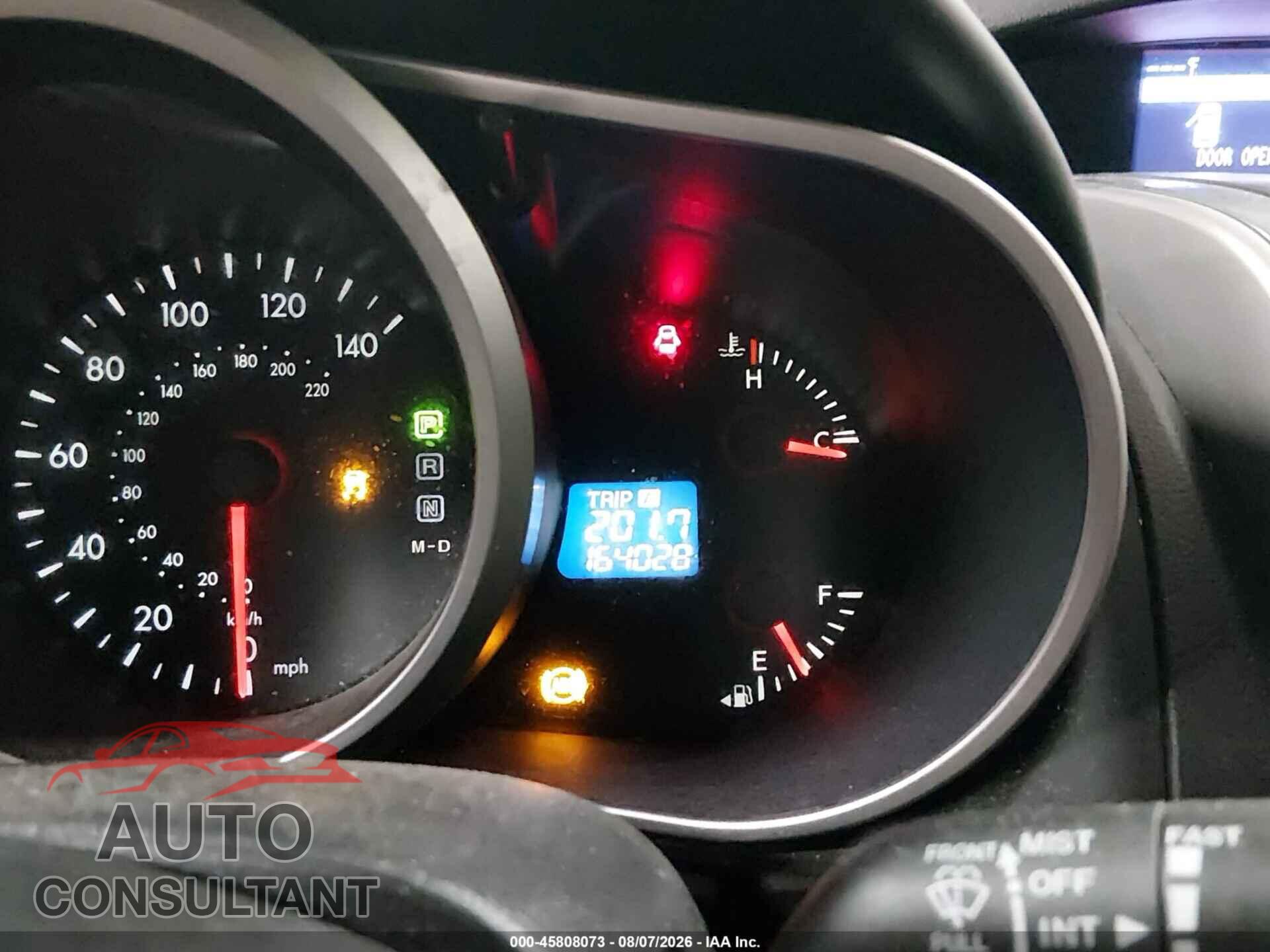 MAZDA CX-7 2011 - JM3ER2A58B0390907