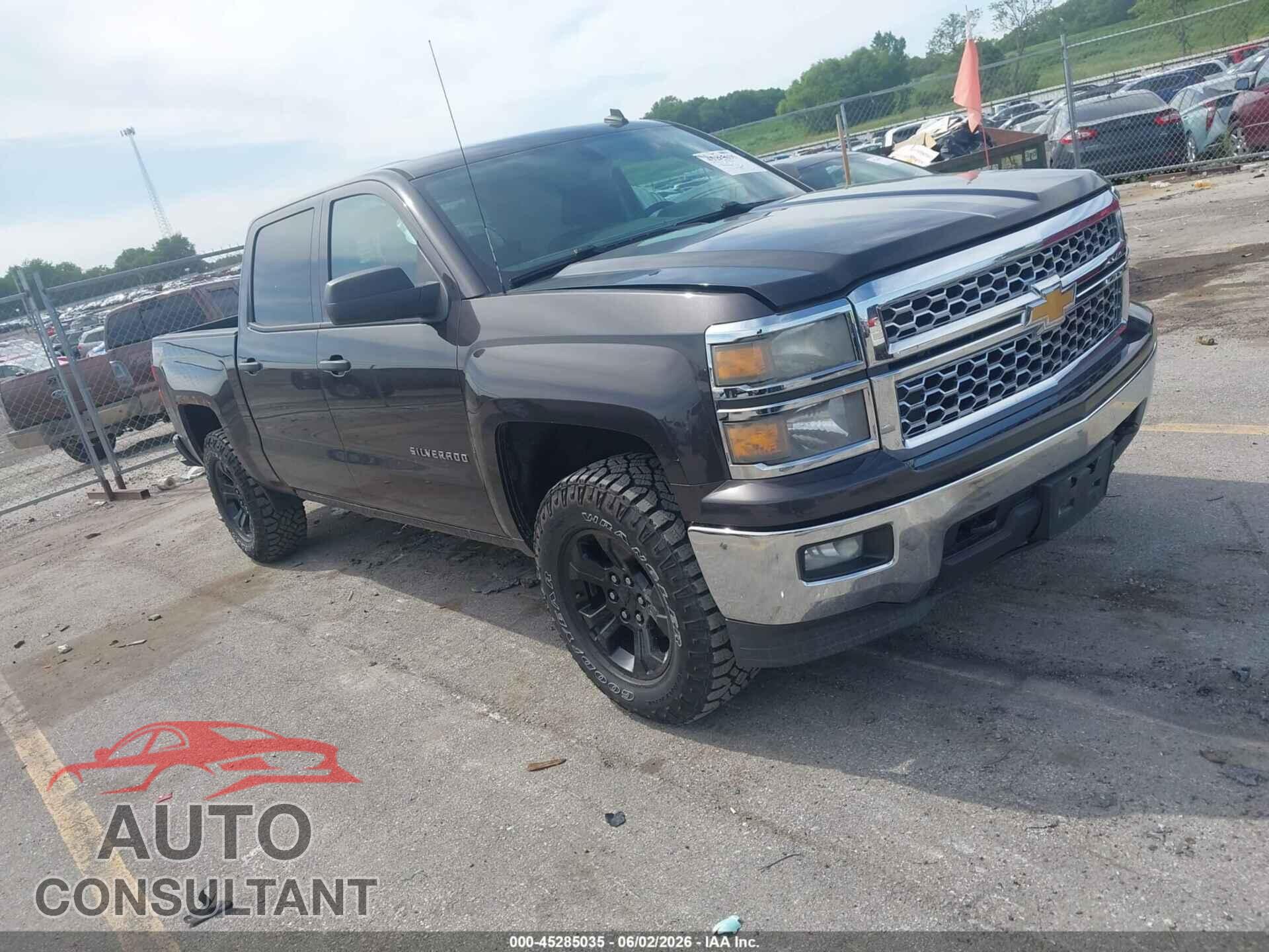 CHEVROLET SILVERADO 1500 2014 - 3GCUKREC9EG458870