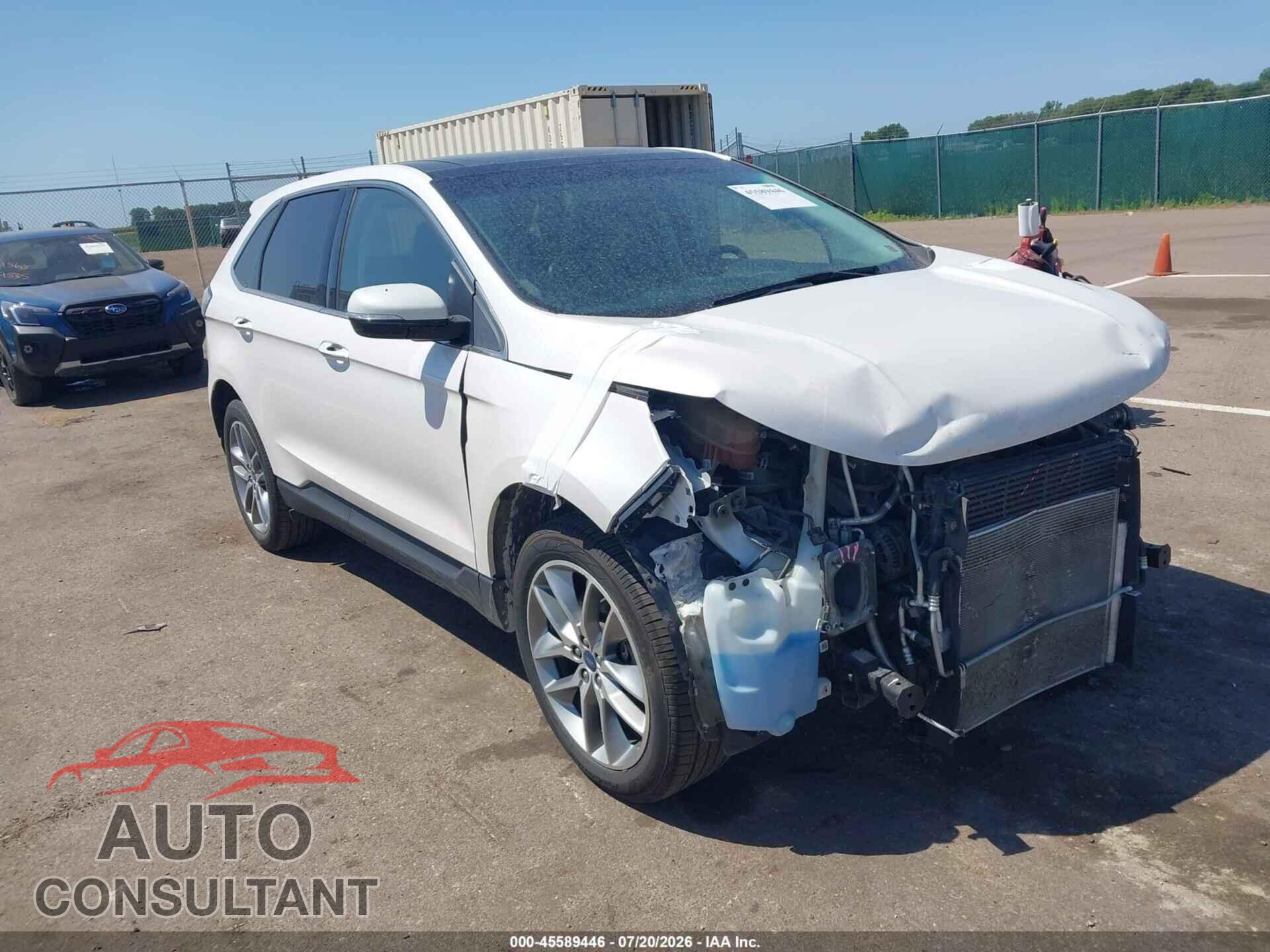 FORD EDGE 2017 - 2FMPK3K83HBC09848