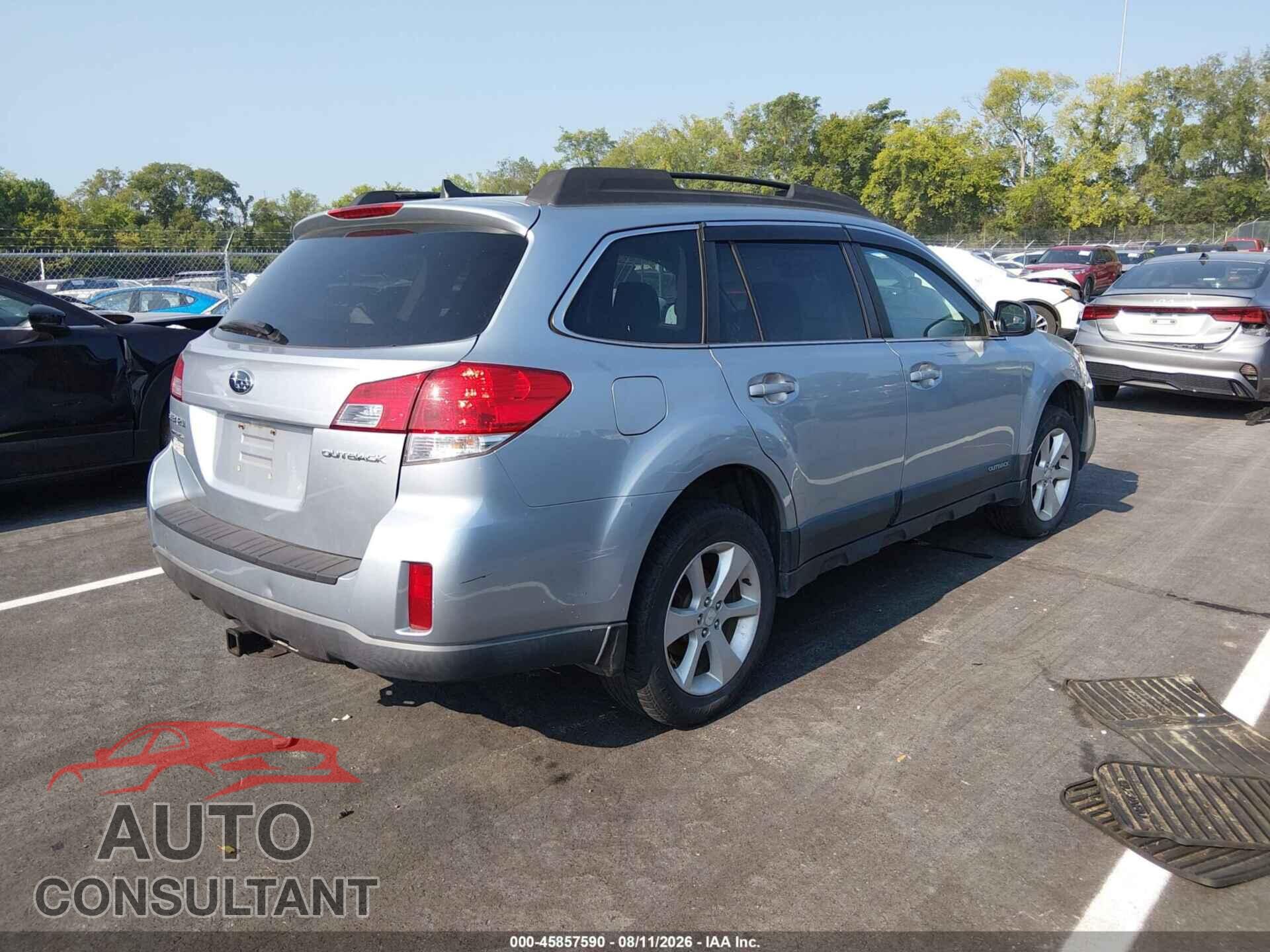 SUBARU OUTBACK 2014 - 4S4BRCCC4E3222662