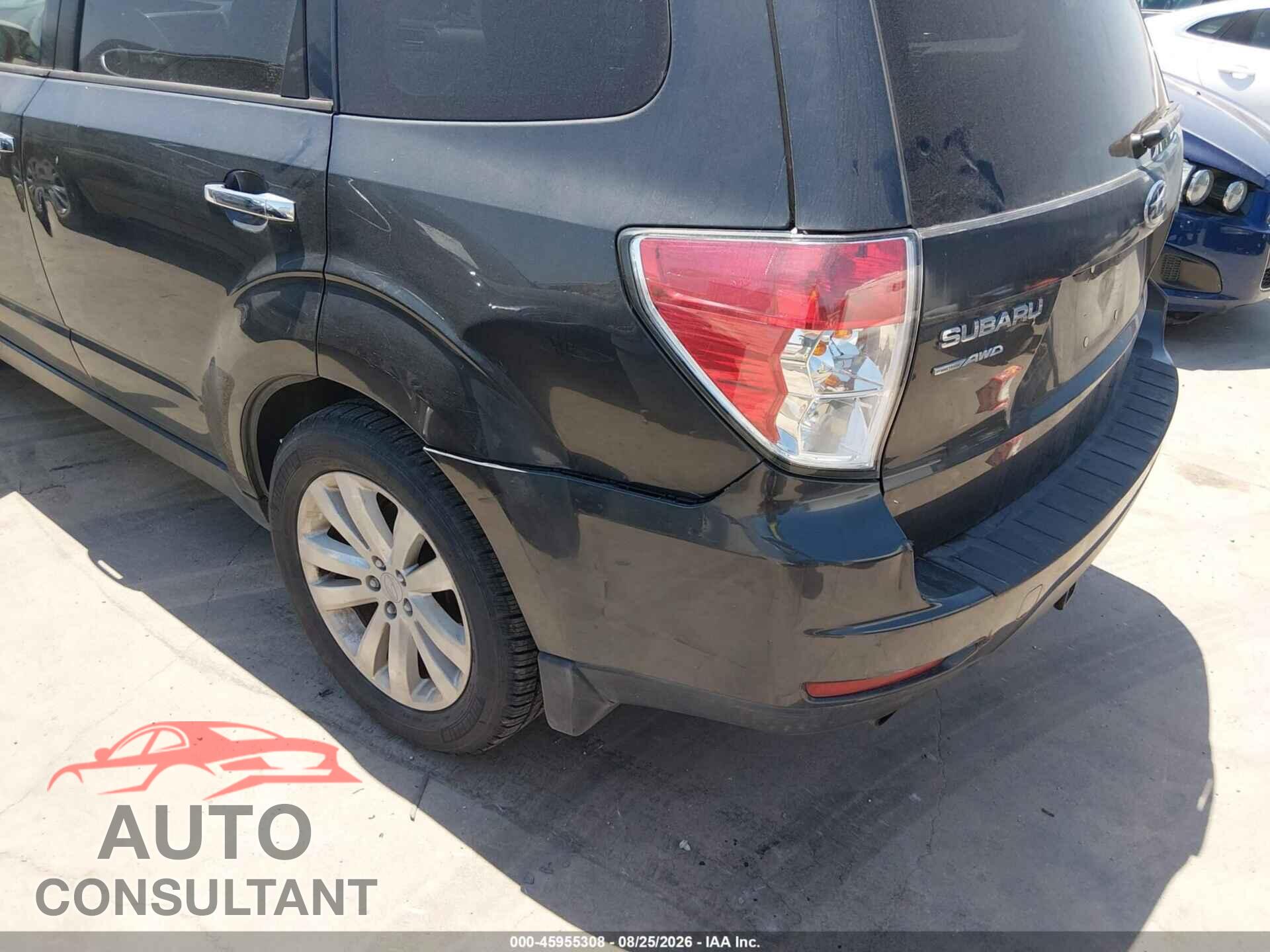 SUBARU FORESTER 2013 - JF2SHAEC3DH406437