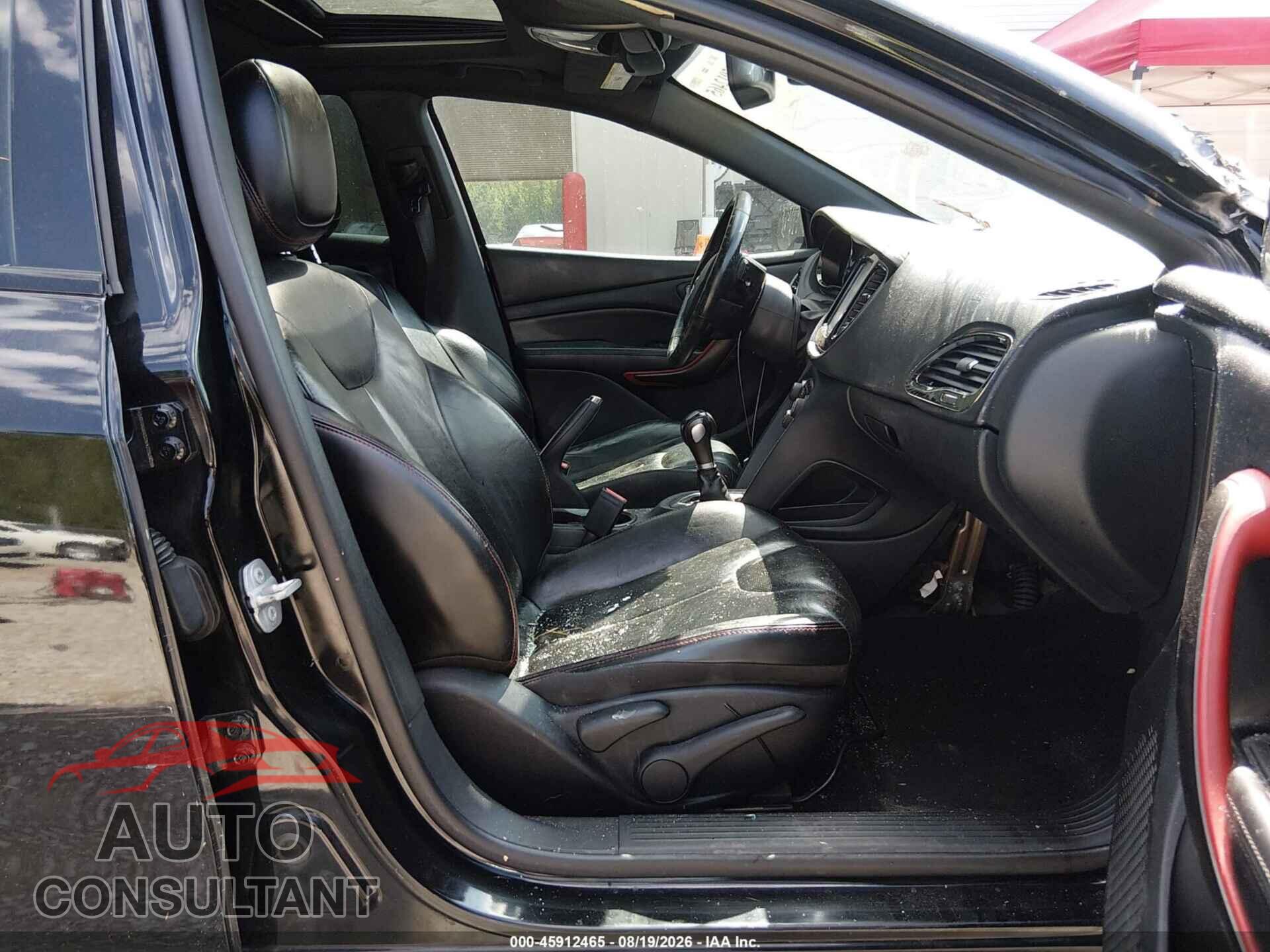 DODGE DART 2016 - 1C3CDFEB3GD644954