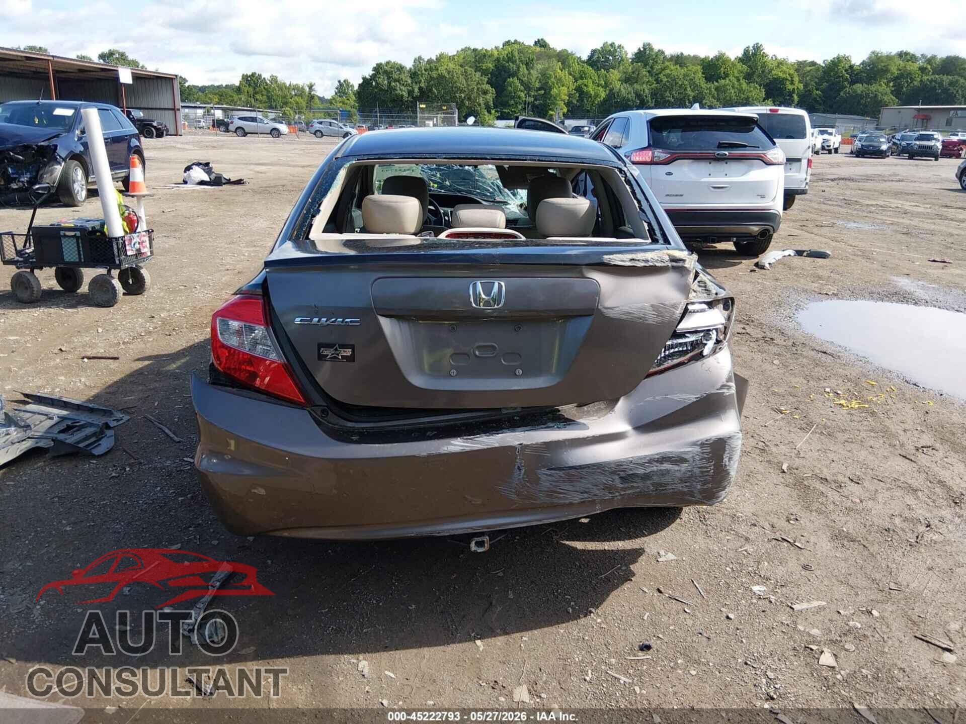 HONDA CIVIC 2012 - 2HGFB2F97CH518436