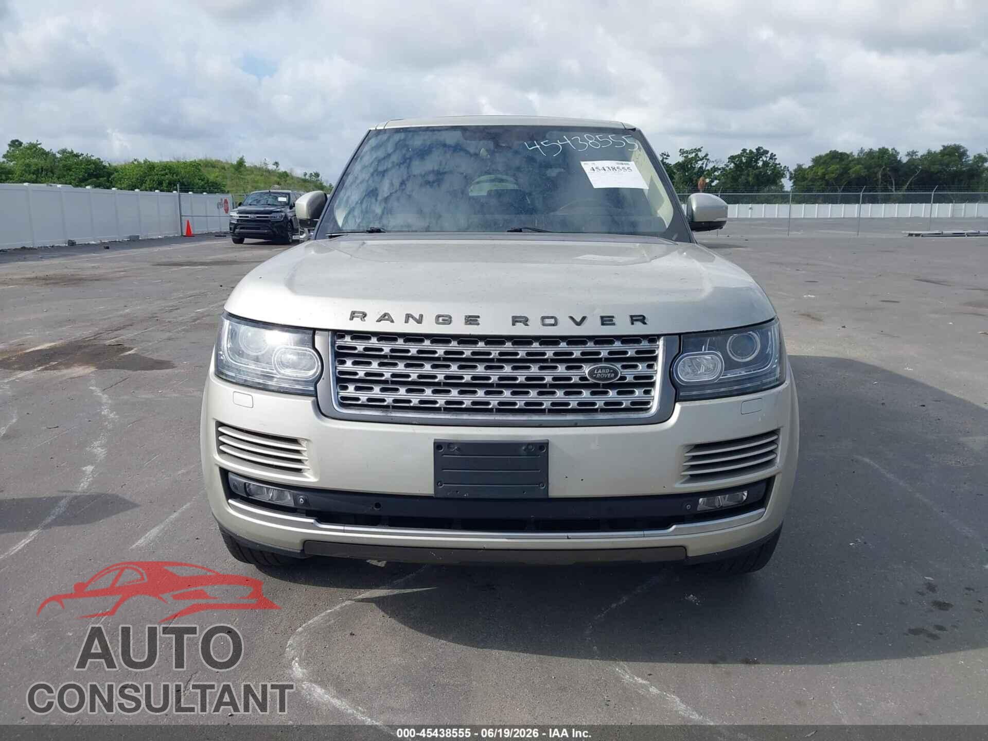 LAND ROVER RANGE ROVER 2014 - SALGS2VF5EA131338