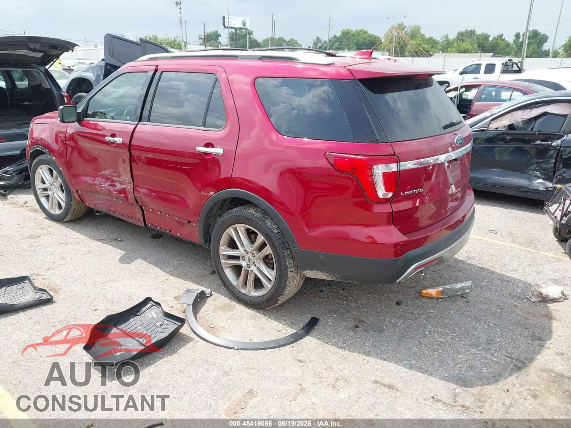 FORD EXPLORER 2017 - 1FM5K7F89HGA68995