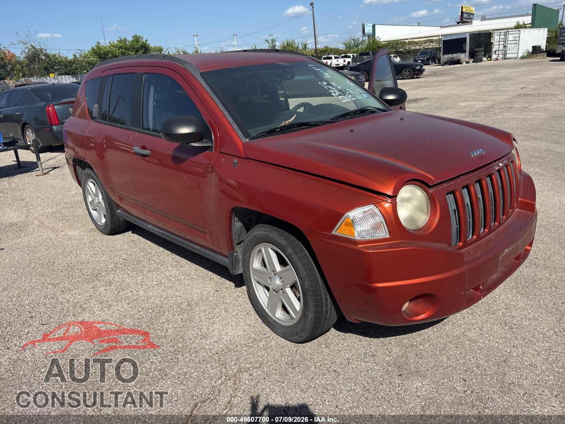 JEEP COMPASS 2009 - 1J8FT47B49D103128