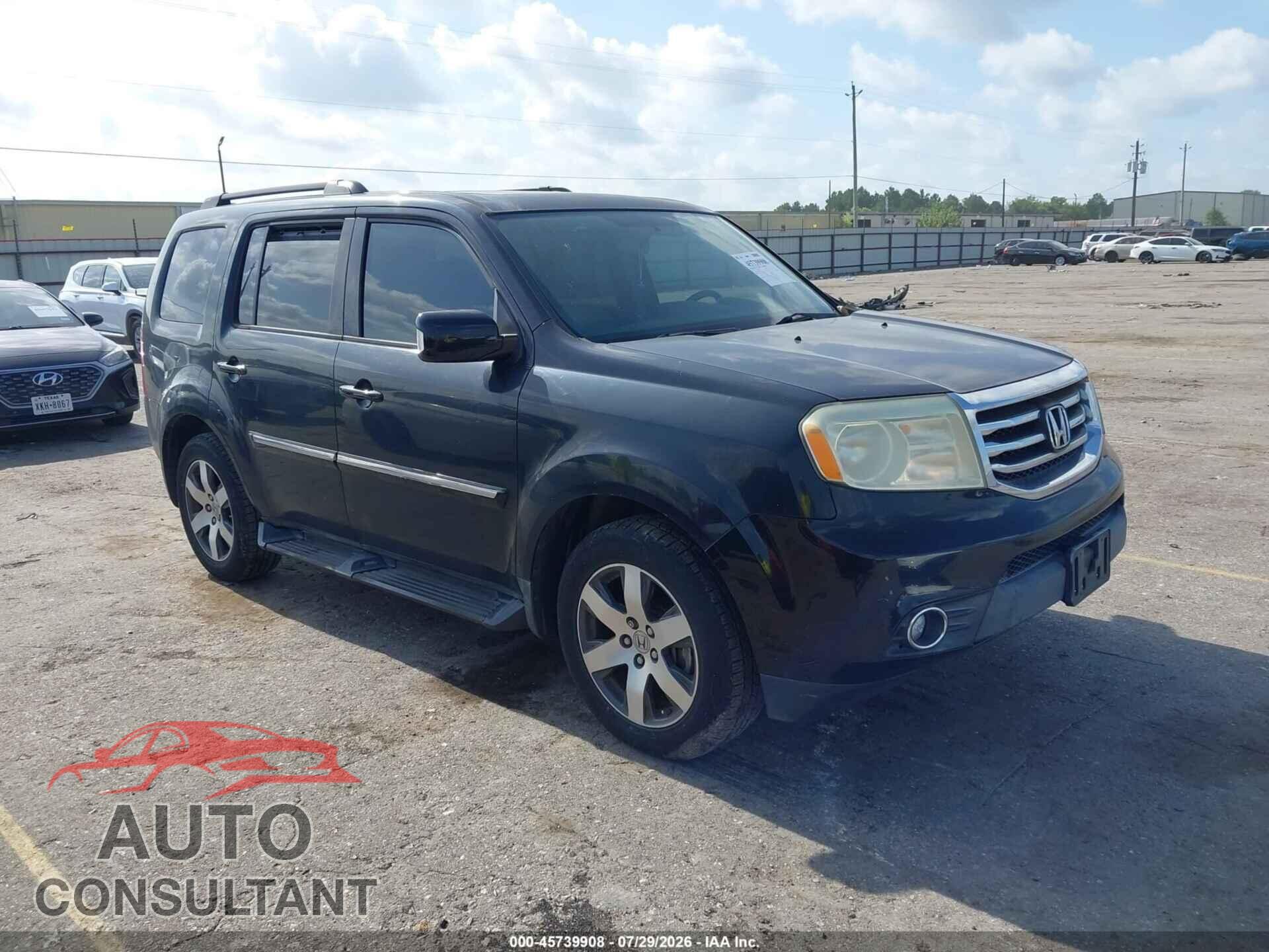HONDA PILOT 2013 - 5FNYF3H92DB004743