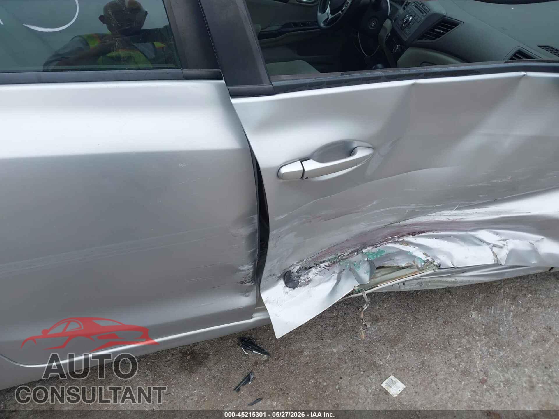 HONDA CIVIC 2012 - 2HGFB2F86CH598917