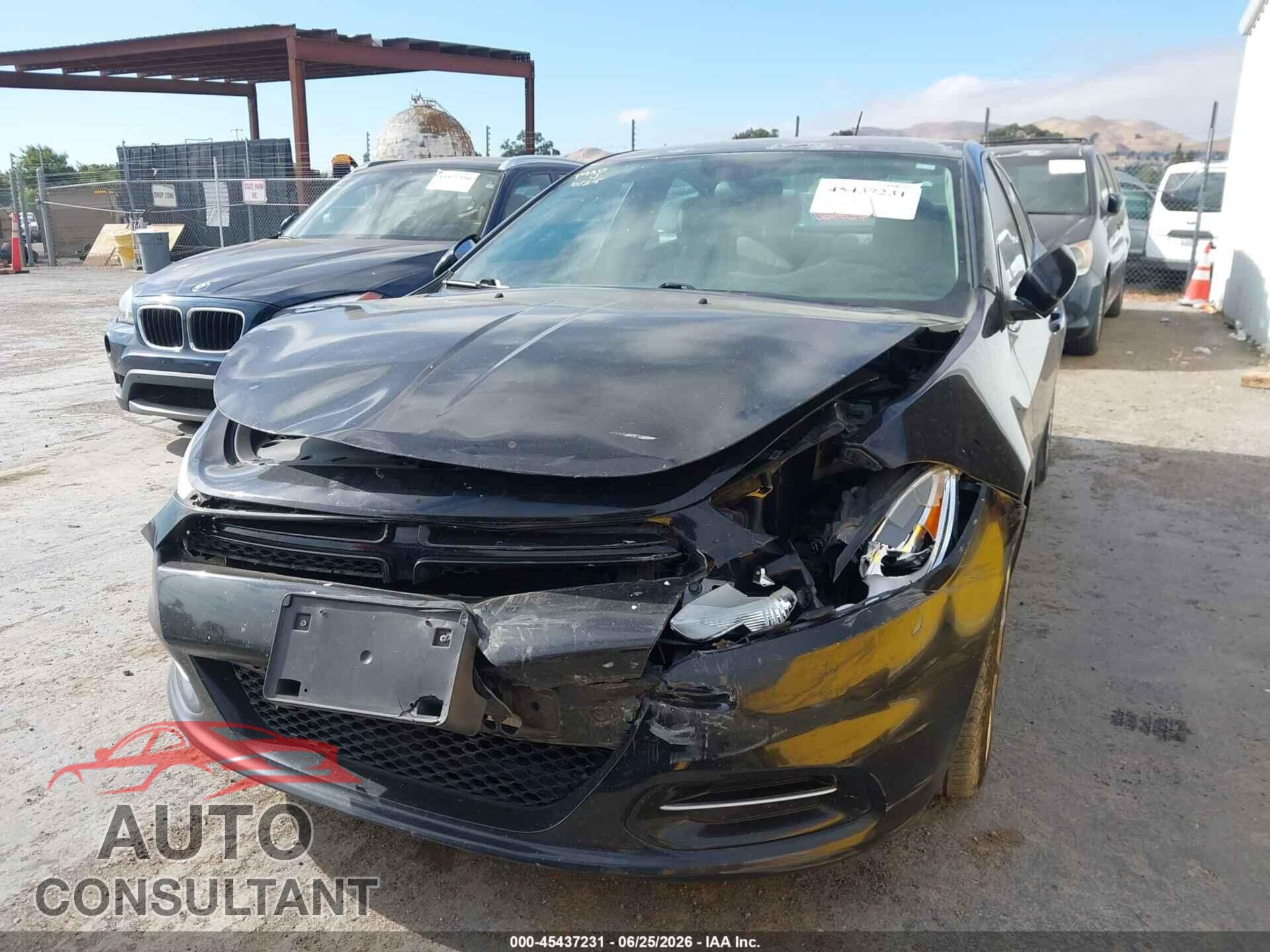 DODGE DART 2013 - 1C3CDFBA6DD209787