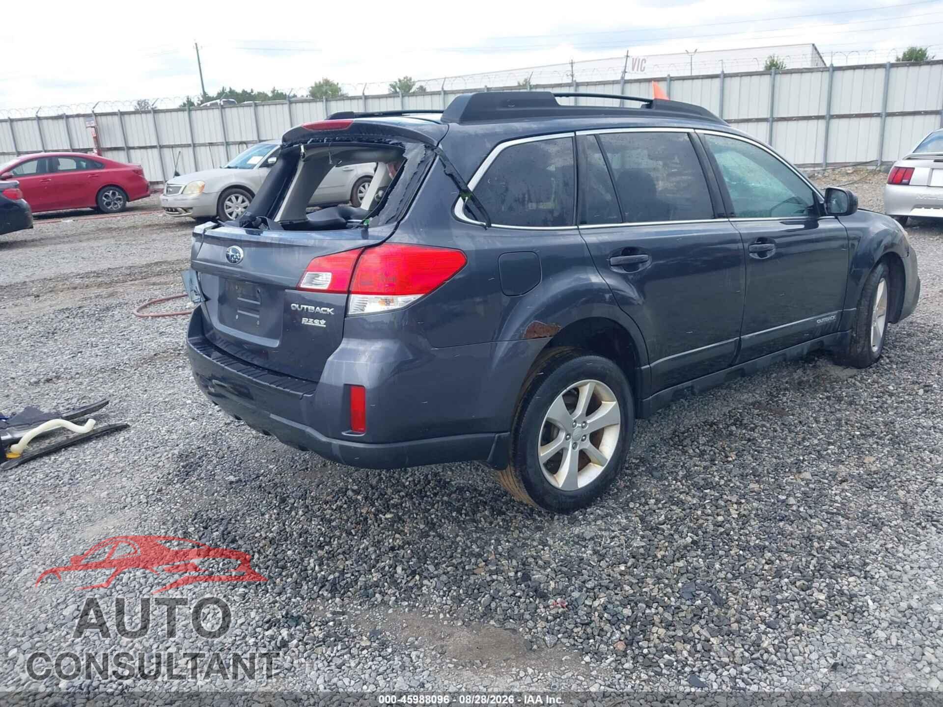 SUBARU OUTBACK 2013 - 4S4BRBCC8D3228411