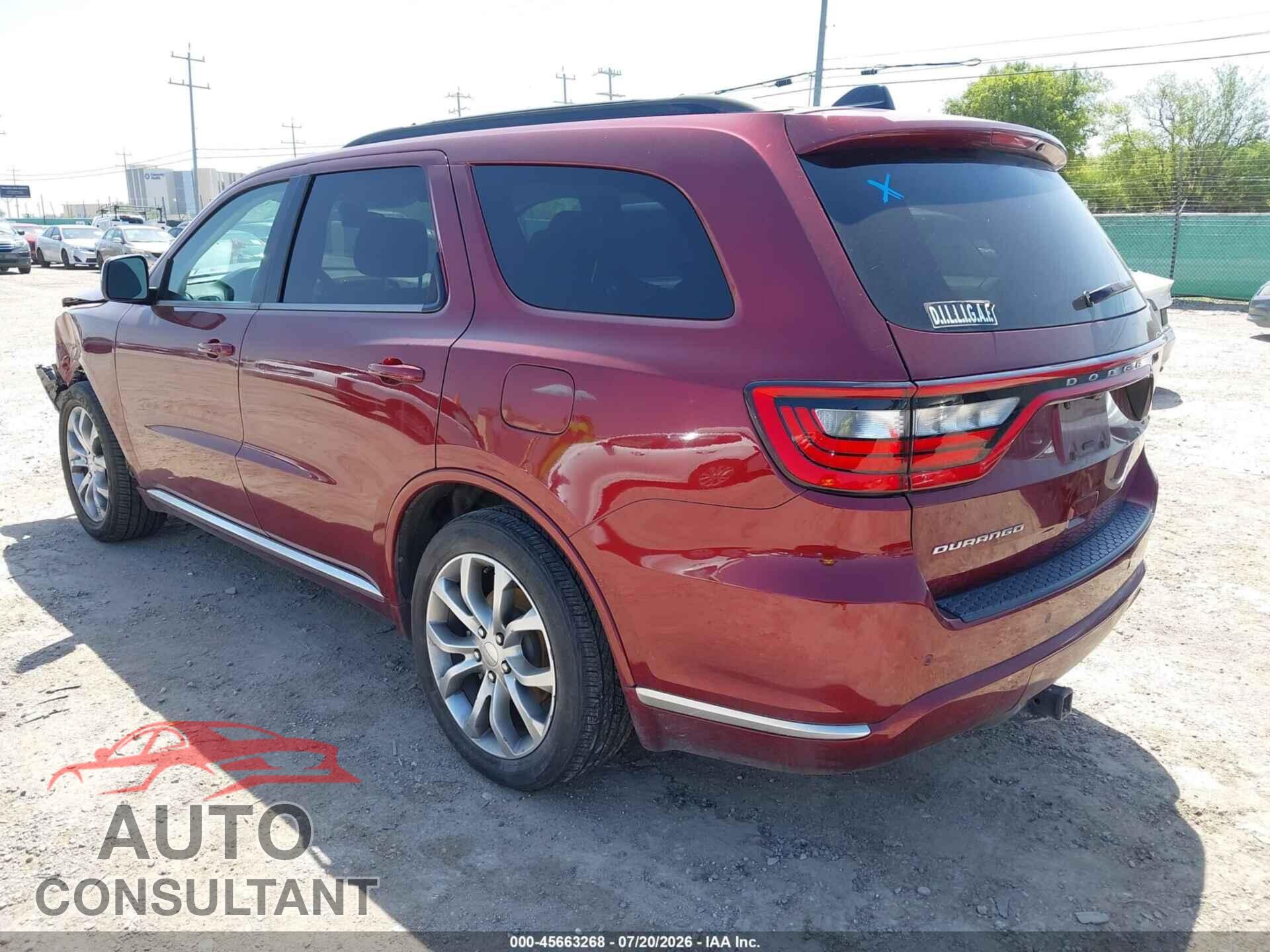 DODGE DURANGO 2018 - 1C4RDHAG5JC384895