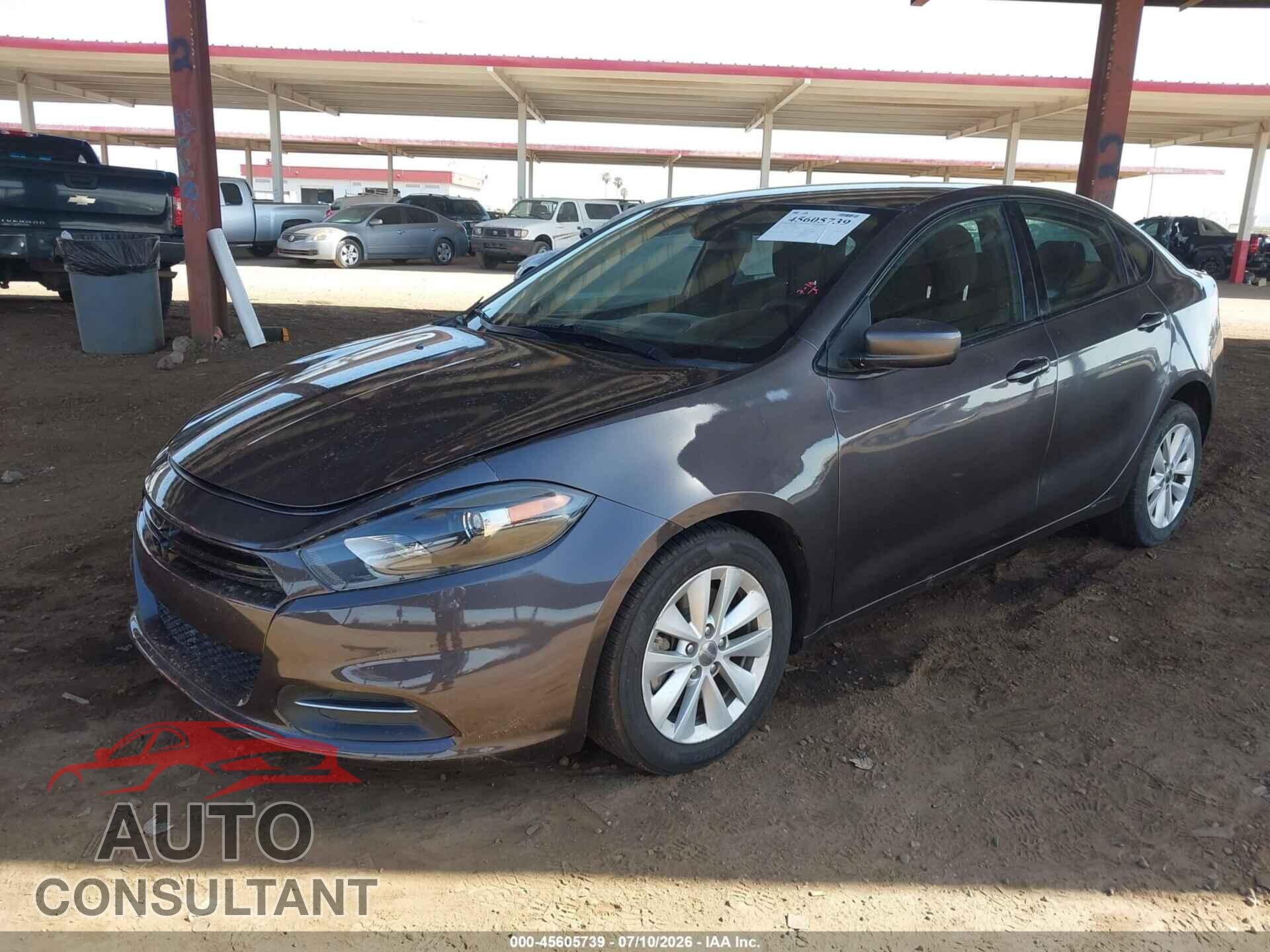 DODGE DART 2015 - 1C3CDFBB3FD281848