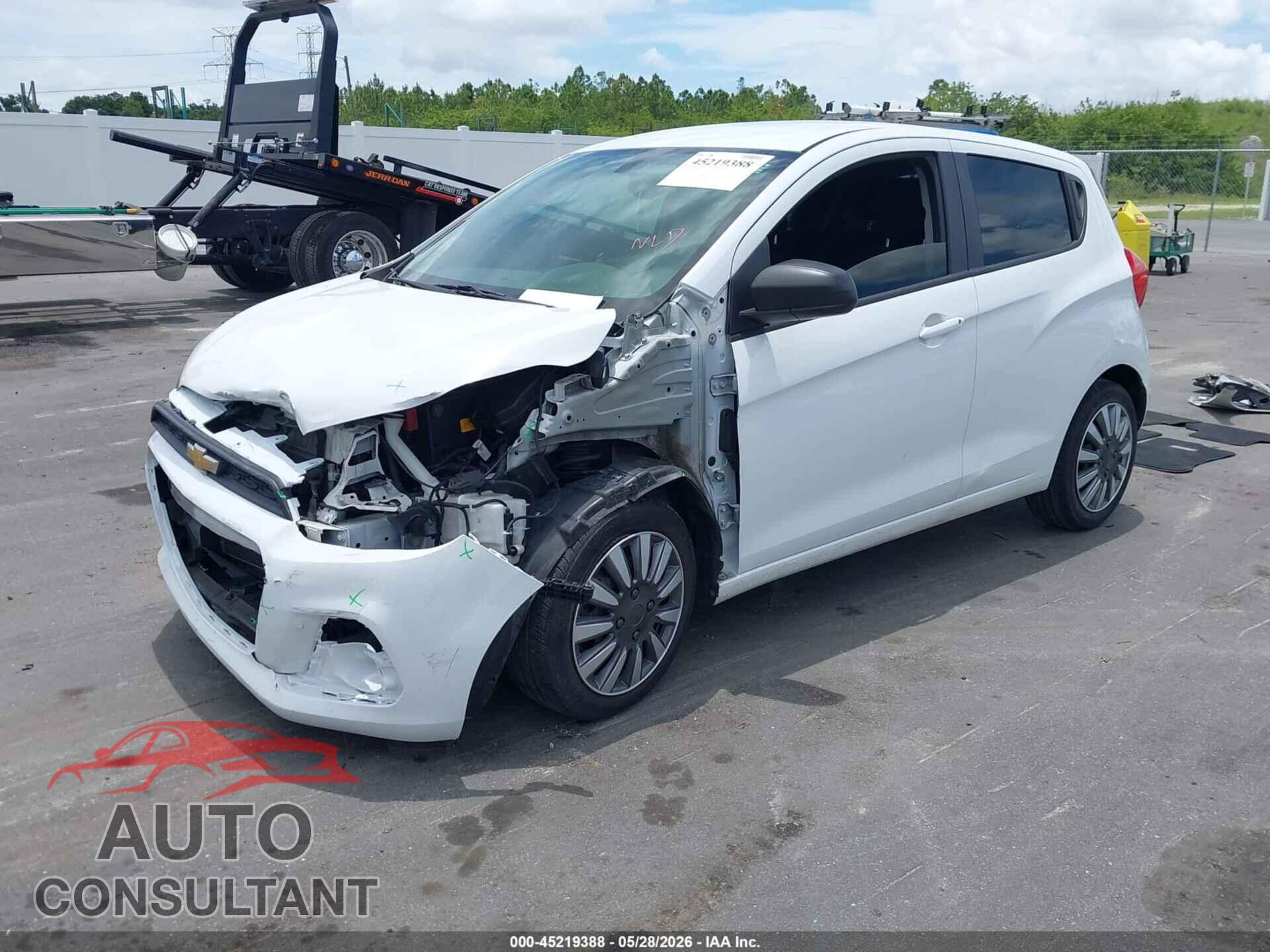CHEVROLET SPARK 2017 - KL8CB6SA4HC741321