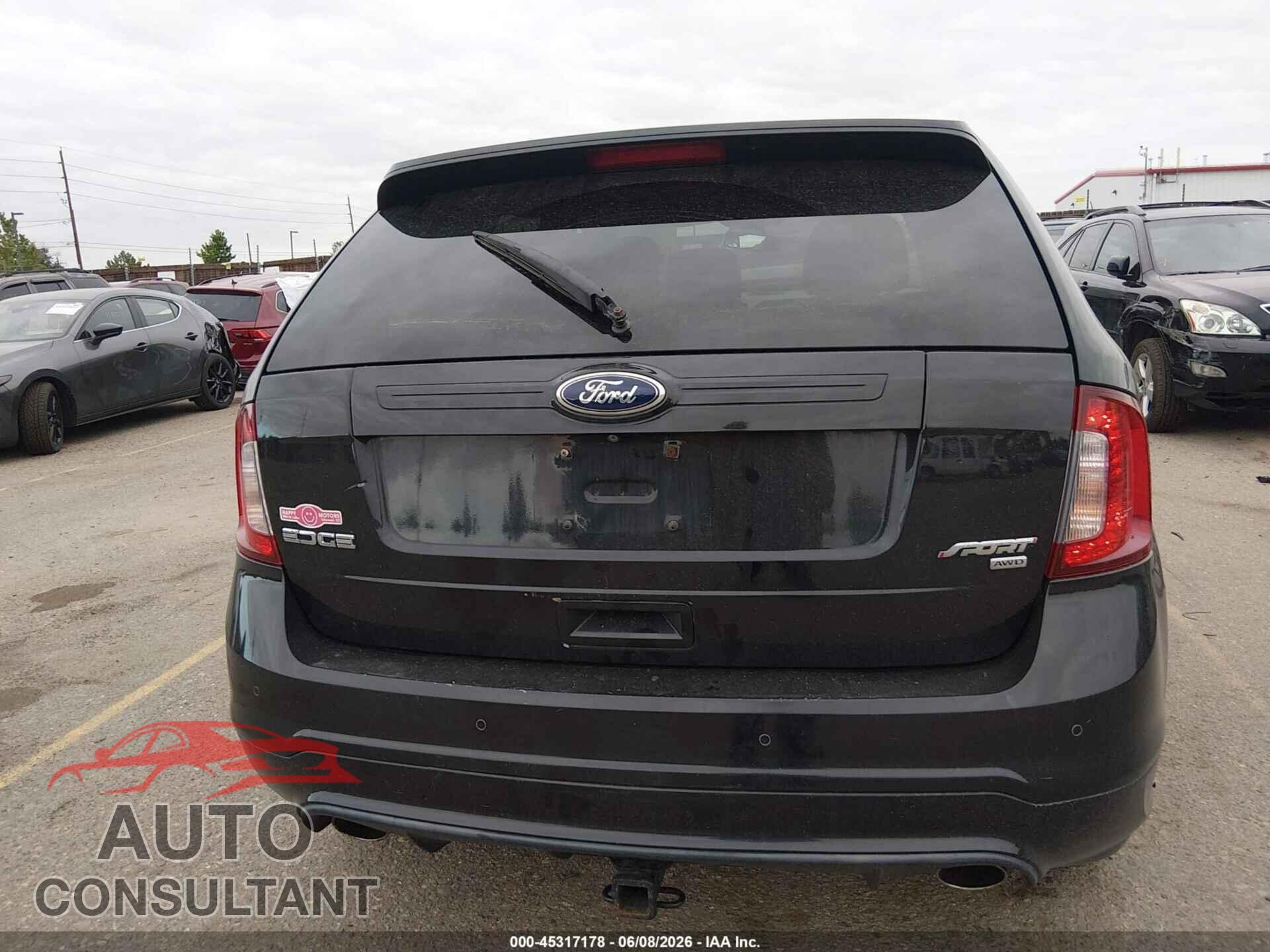 FORD EDGE 2013 - 2FMDK4AK9DBA40547