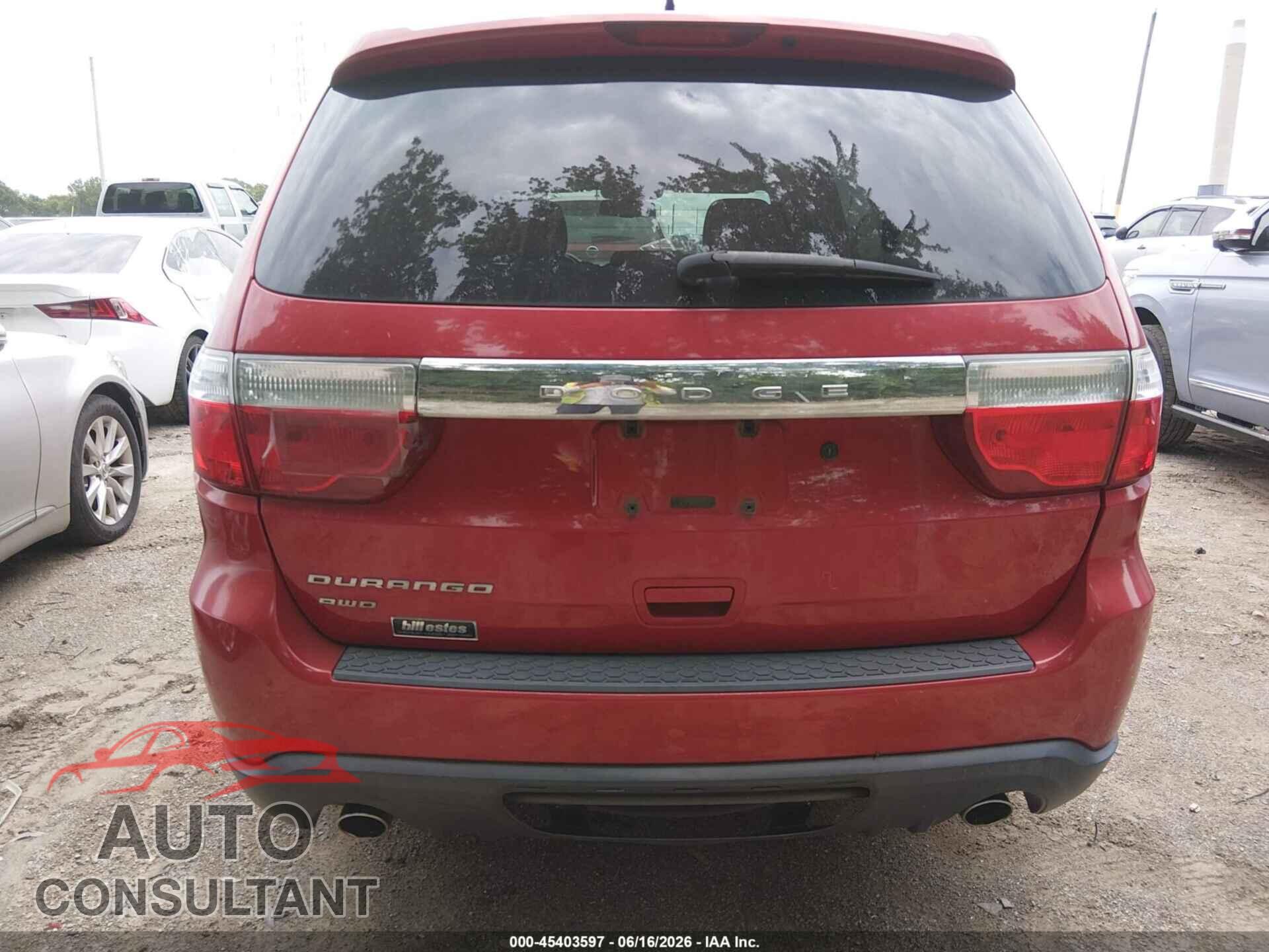 DODGE DURANGO 2013 - 1C4SDJFT8DC670002