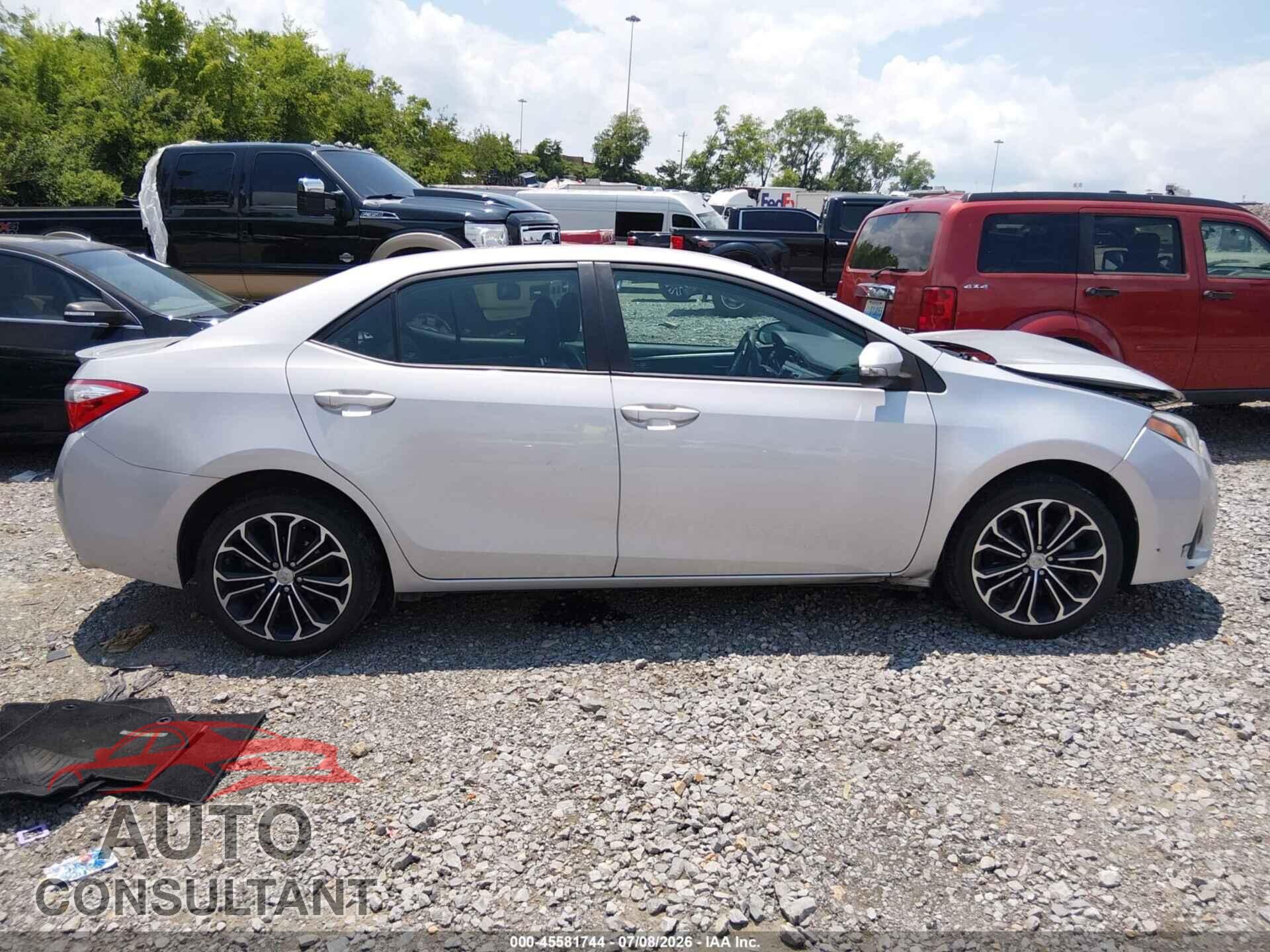 TOYOTA COROLLA 2015 - 2T1BURHE2FC435666