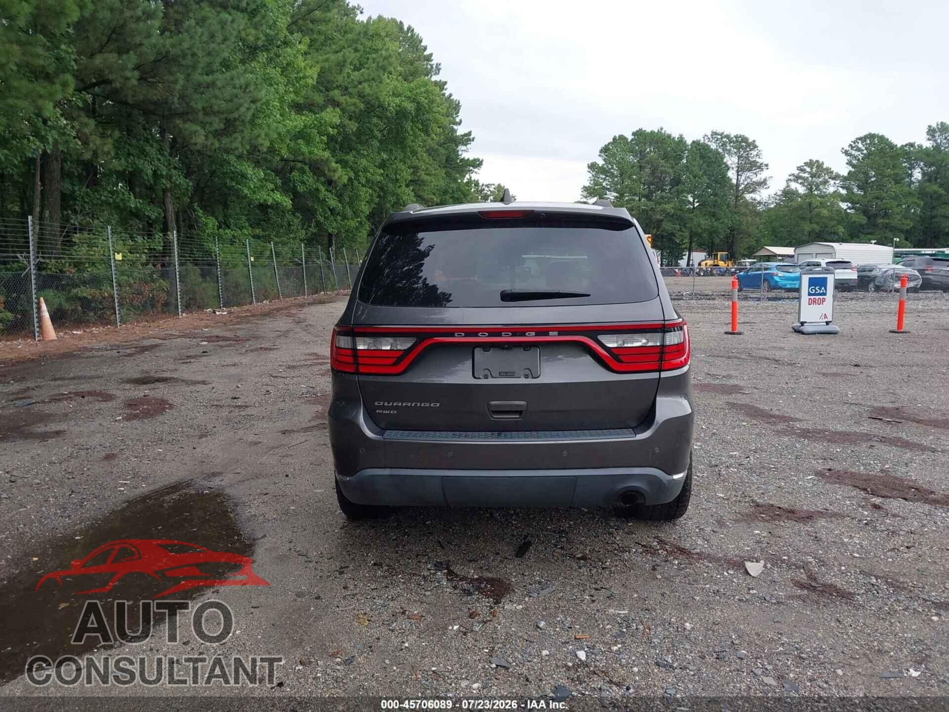 DODGE DURANGO 2017 - 1C4RDJAG2HC883686