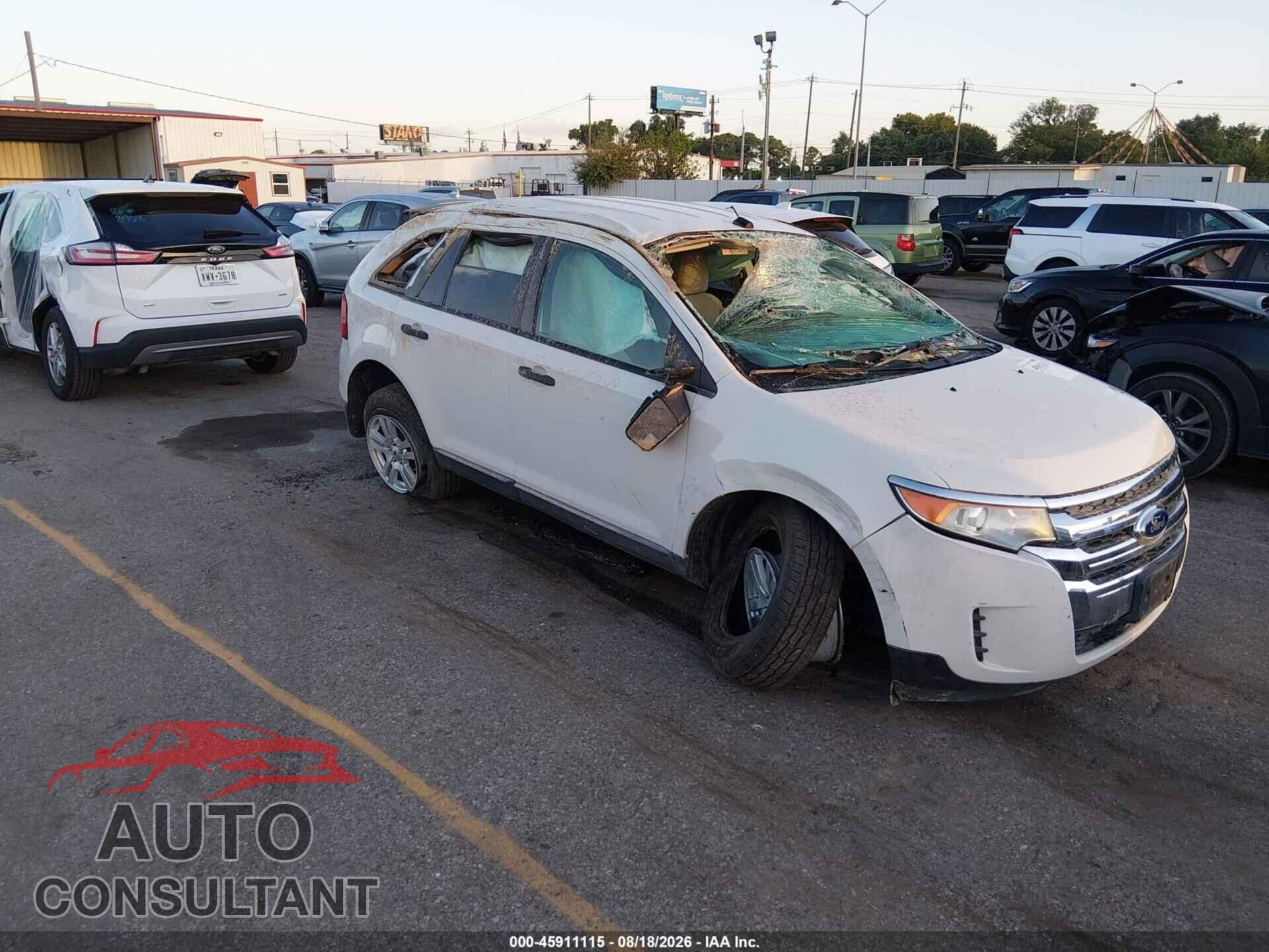 FORD EDGE 2011 - 2FMDK3GC2BBA30885