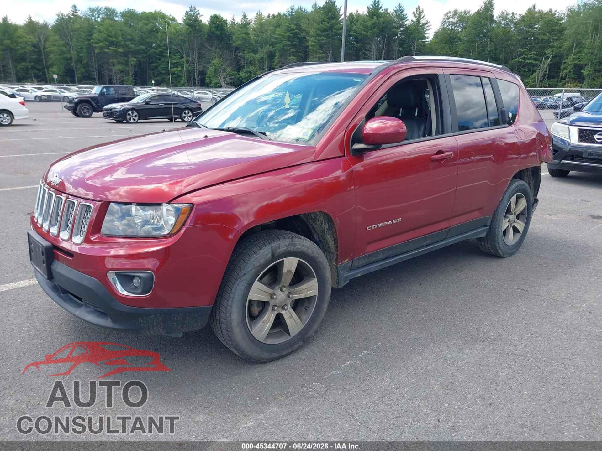 JEEP COMPASS 2017 - 1C4NJDEB6HD192159
