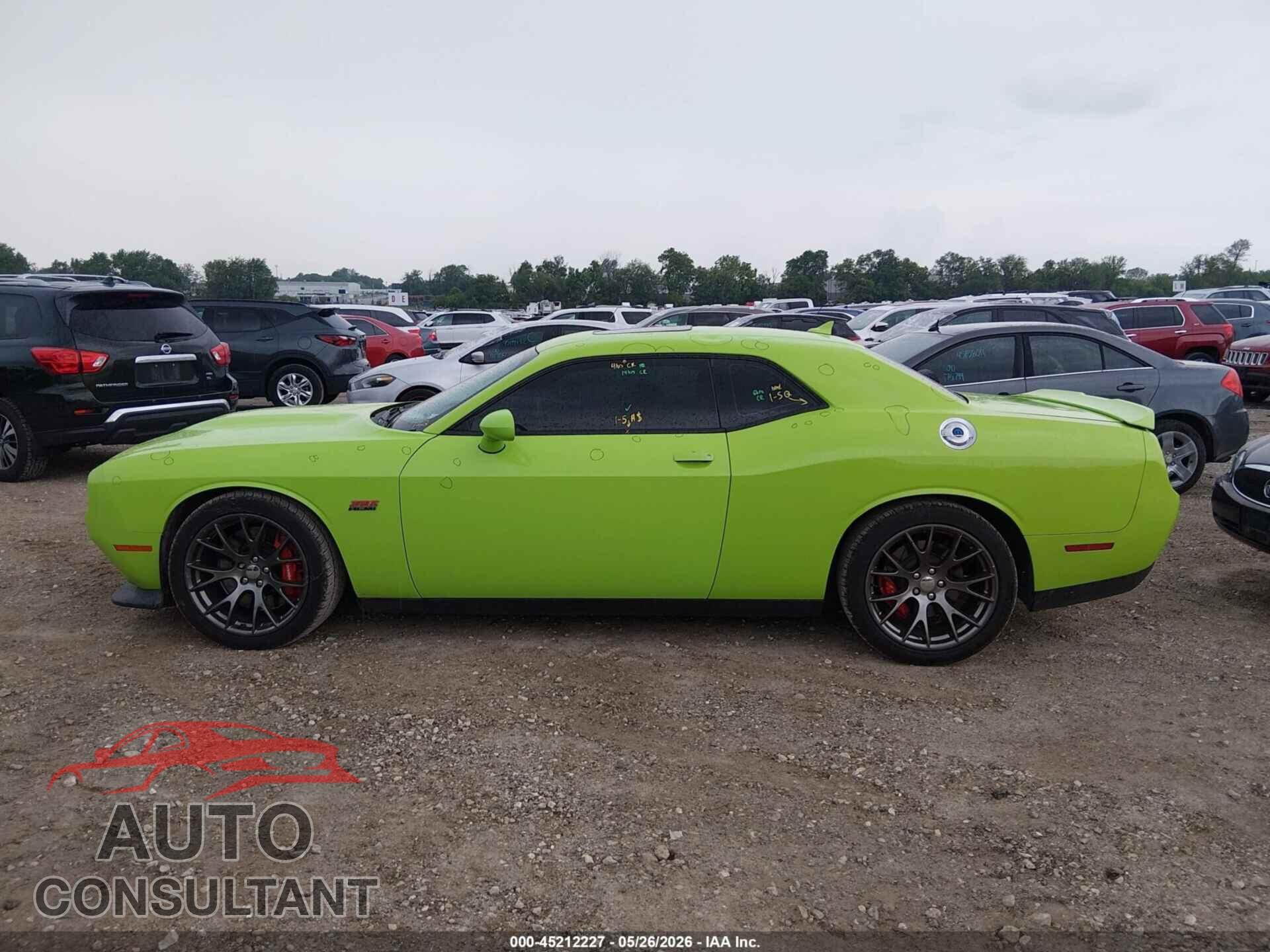 DODGE CHALLENGER 2015 - 2C3CDZDJ8FH815743