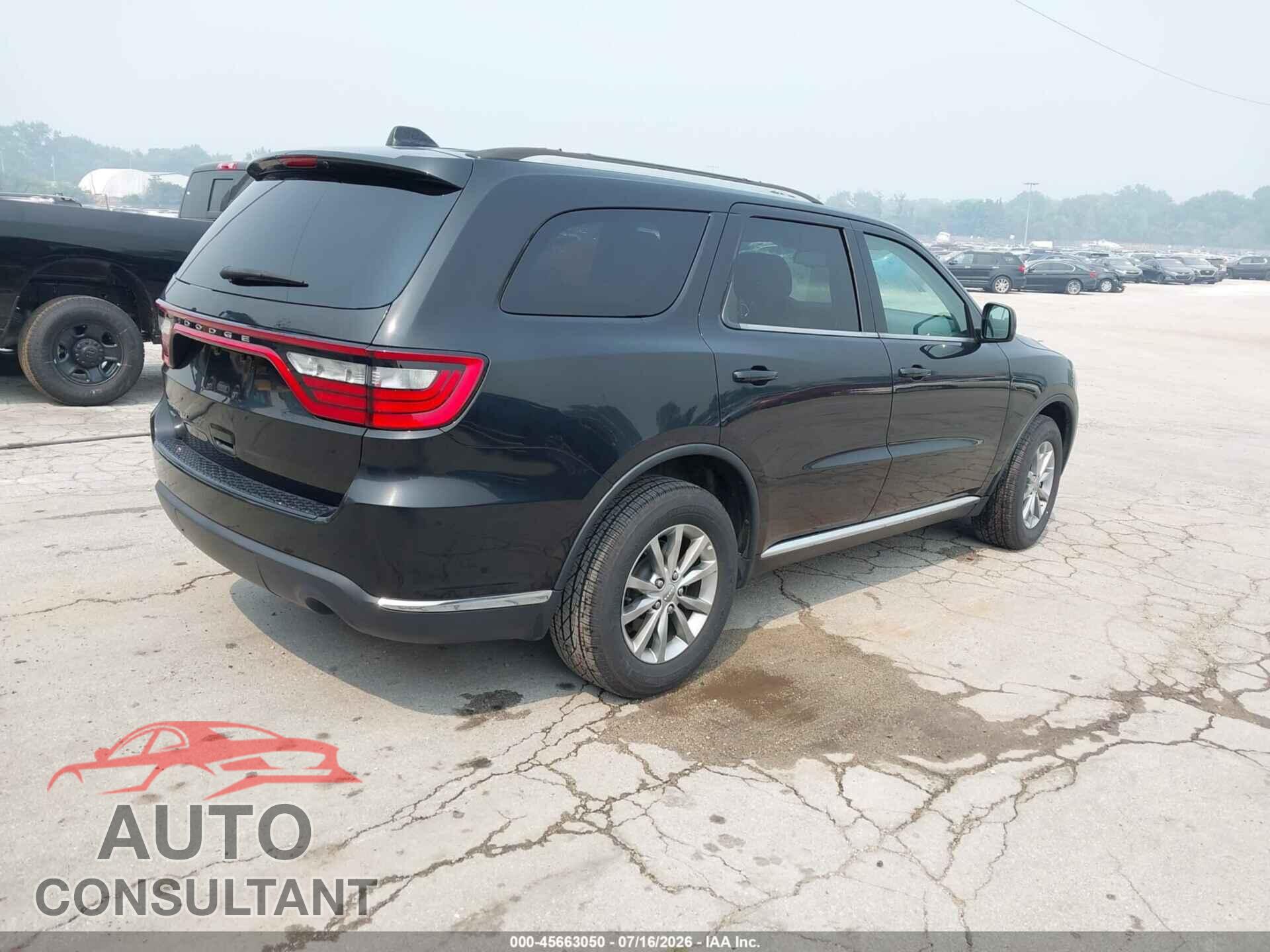 DODGE DURANGO 2016 - 1C4RDJAG4GC442012