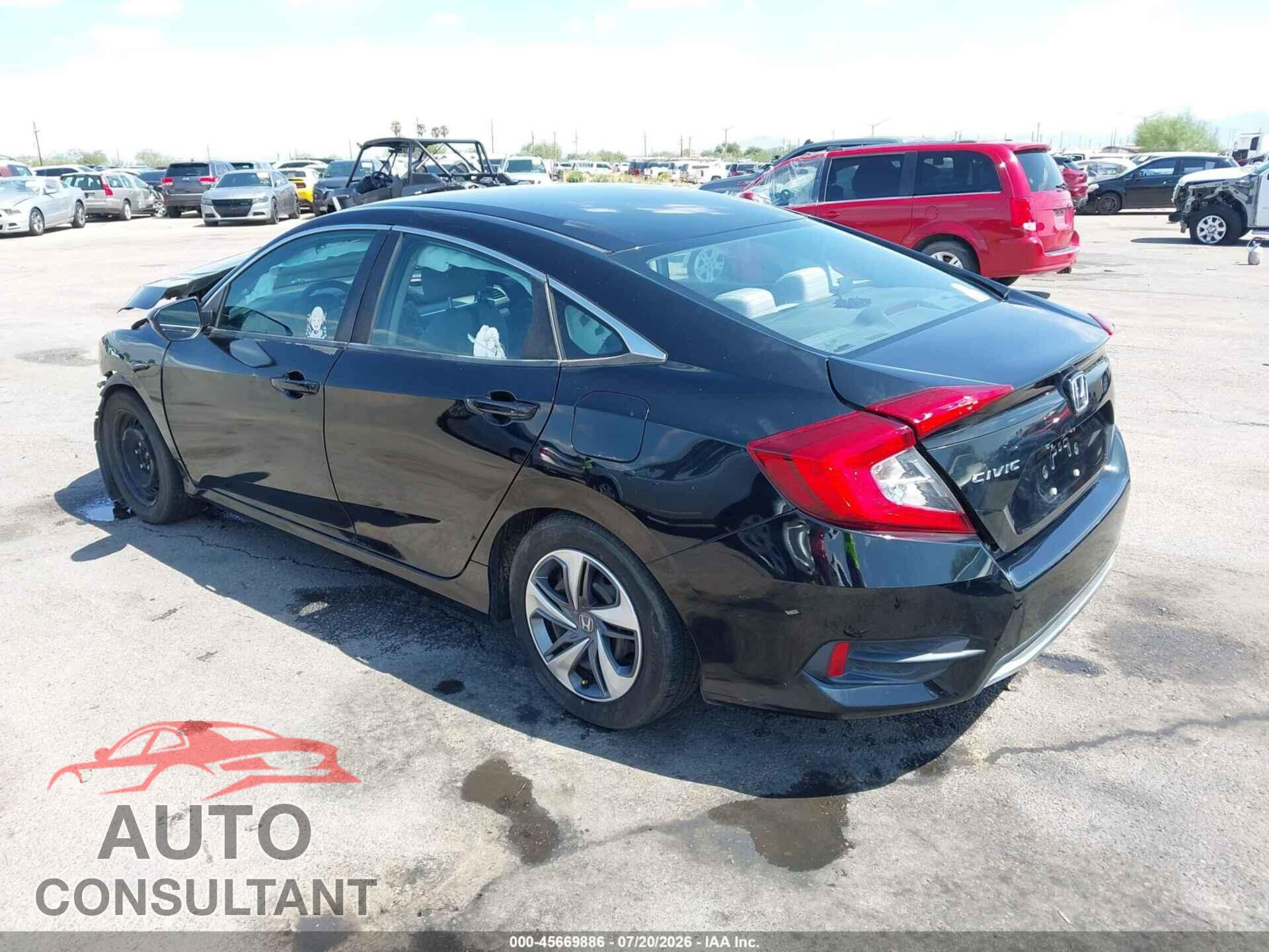 HONDA CIVIC 2019 - 2HGFC2F63KH582698